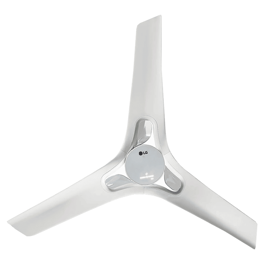 LG 1200mm 3 Blade LED Indicator Ceiling Fan with Remote (Sleep Mode, Pure White)_6
