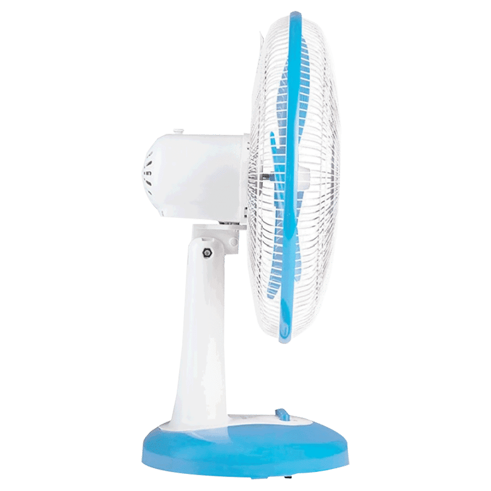 USHA Mist Air Icy 400mm 3 Blade Copper Motor Table Fan (Easy Tilt, Blue)_4