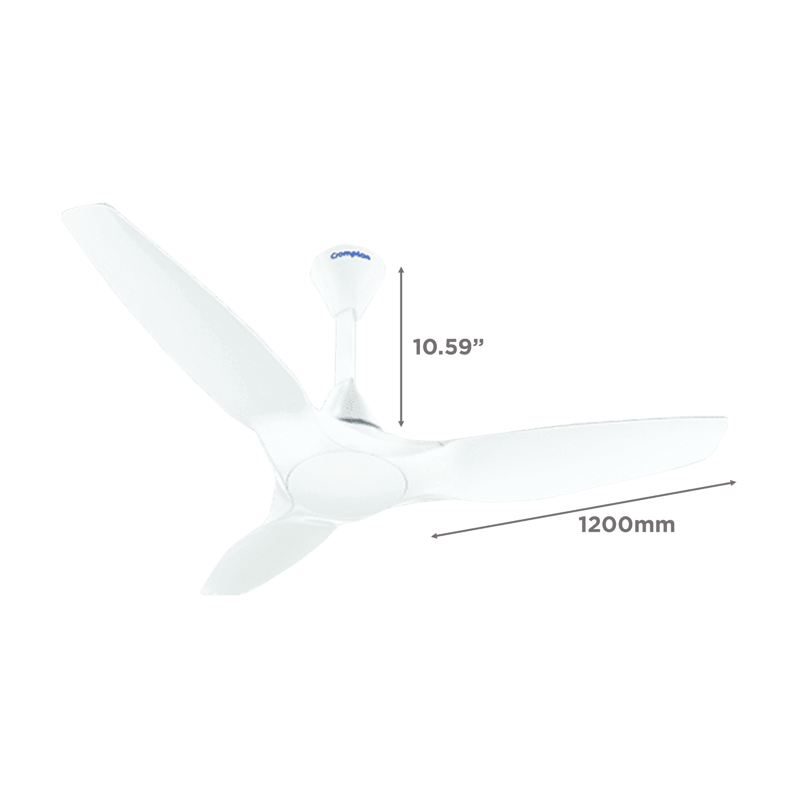 Crompton SilentPro Enso 5 Star 1200mm 3 Blade BLDC Motor Ceiling Fan with Remote (Intelligent Memory Function, White)_2