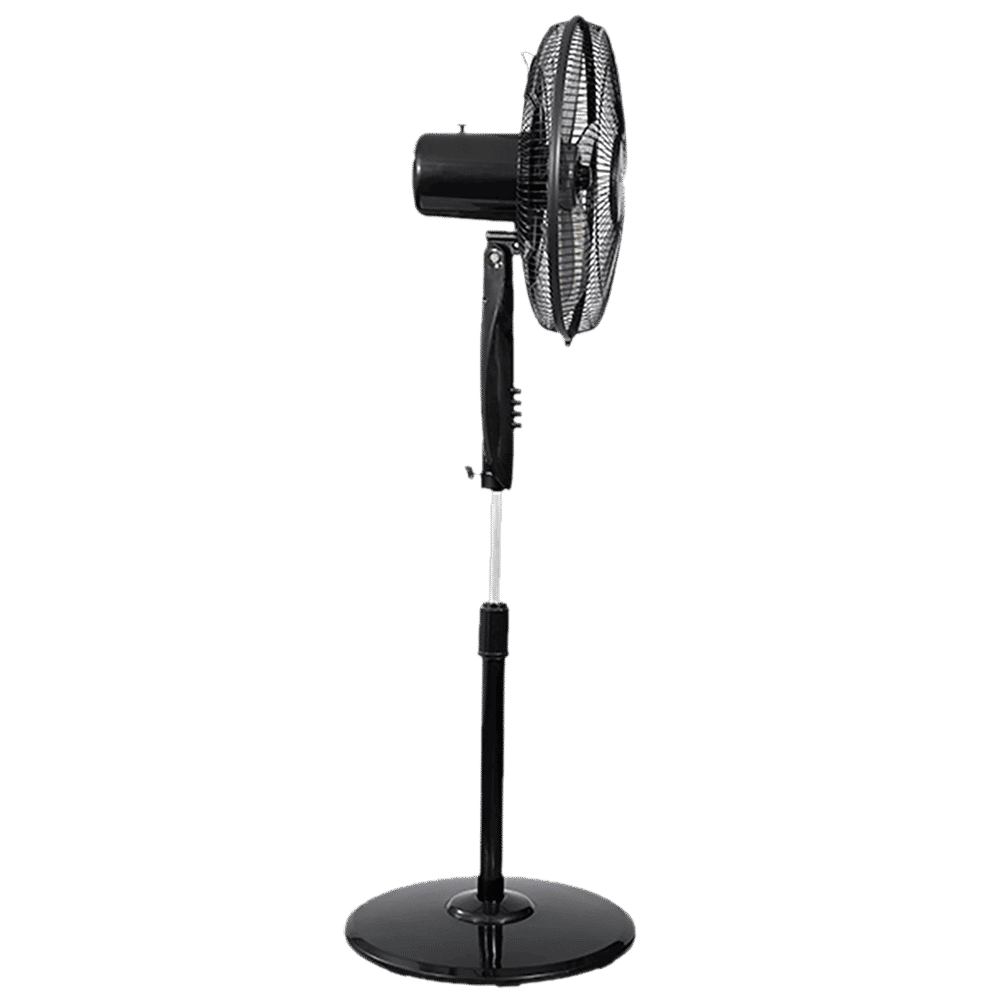 USHA Pentacool 400mm 5 Blade Copper Motor Pedestal Fan (Thermal Overload Protector, Black)_3