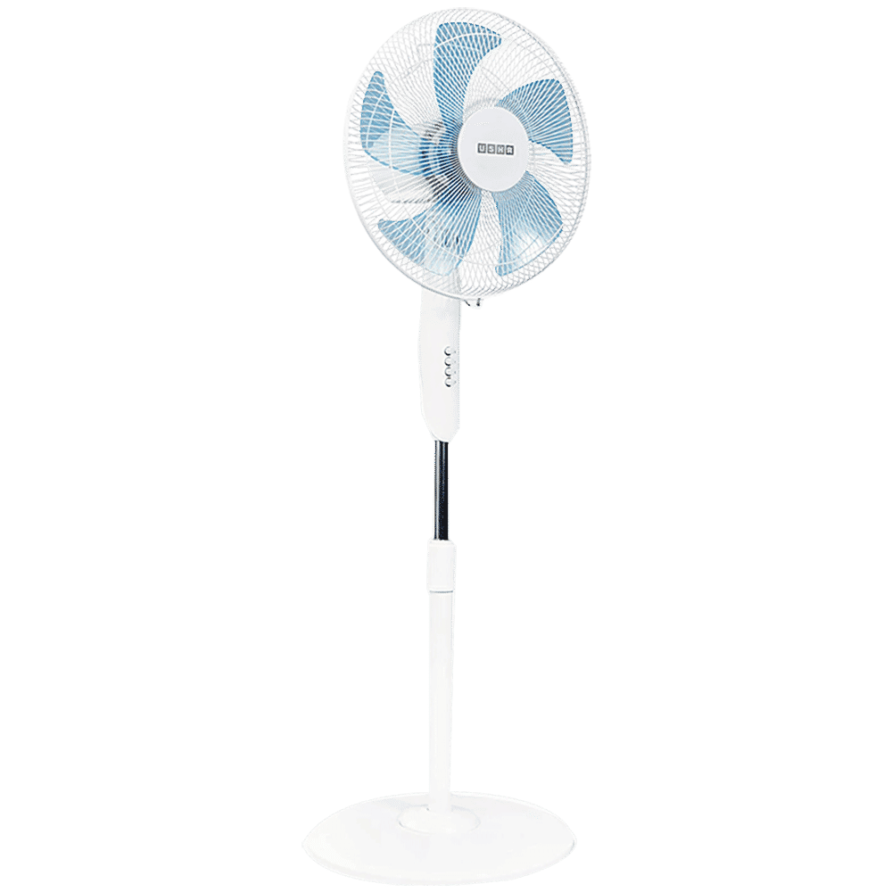USHA Pentacool 400mm 5 Blade Copper Motor Pedestal Fan (Thermal Overload Protector, White) USHA Pentacool 400mm 5 Blade Copper Motor Pedestal Fan (Thermal Overload Protector, White)_4