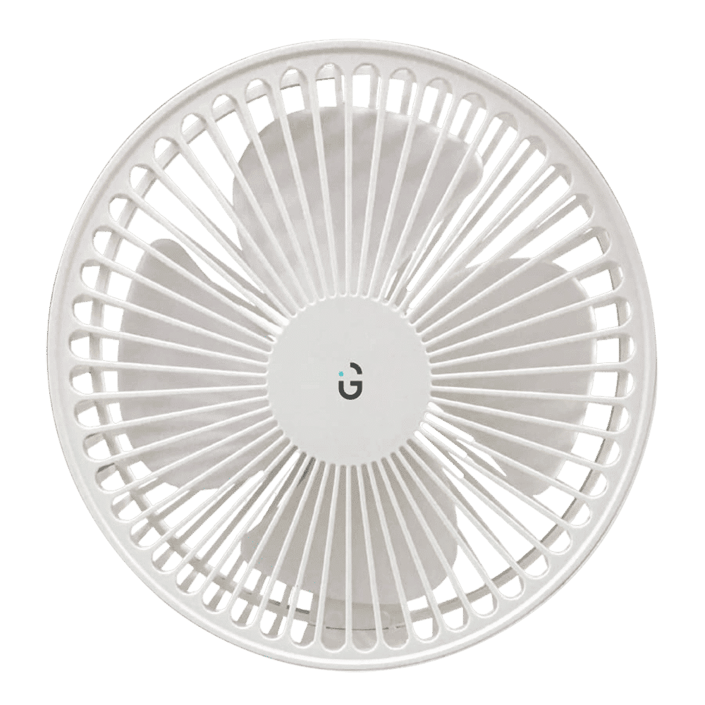 IGear Superfan 150mm 4 Blade Rechargeable Personal Fan with 5000 mAh Battery (Adjustable Height, White)_12