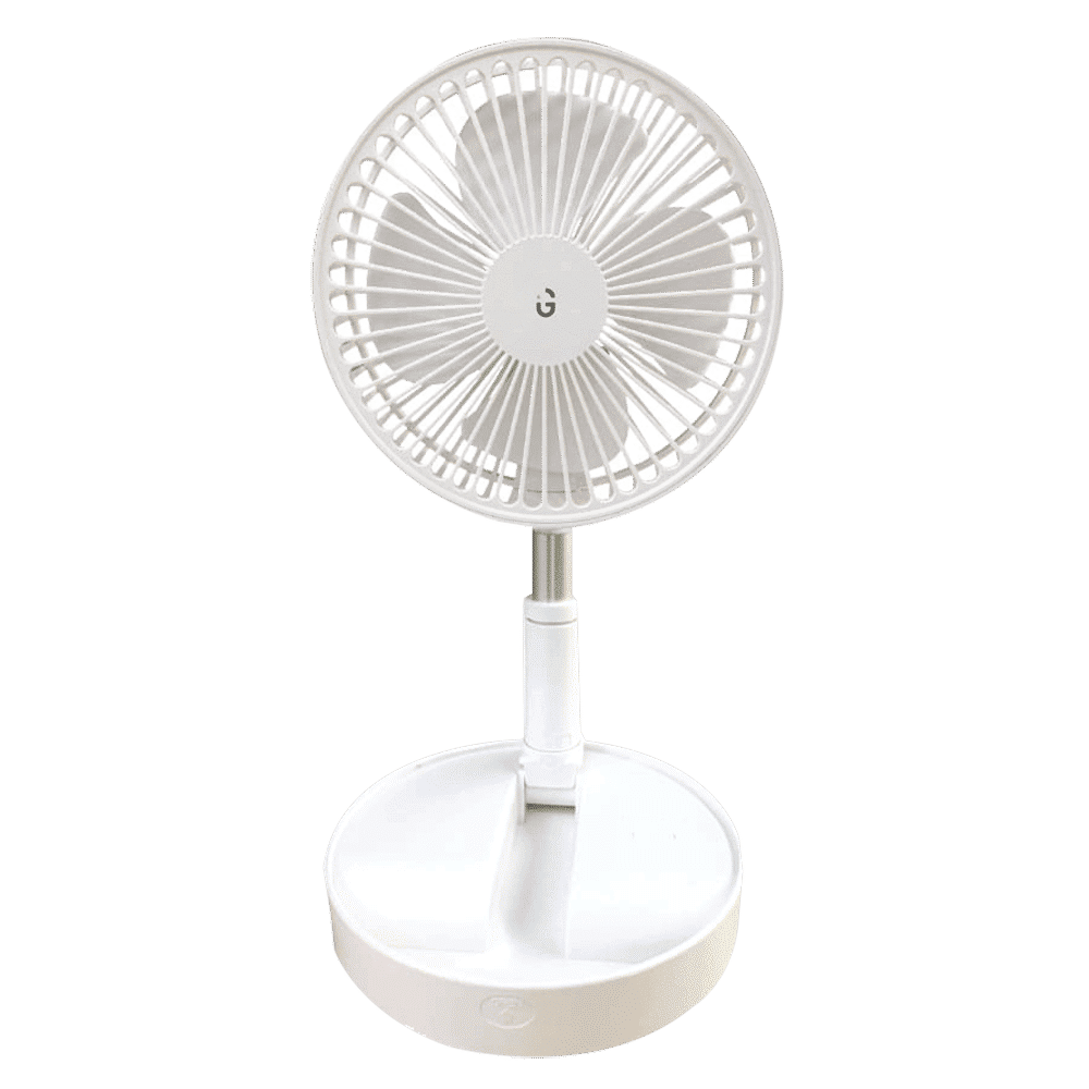 IGear Superfan 150mm 4 Blade Rechargeable Personal Fan with 5000 mAh Battery (Adjustable Height, White)_14