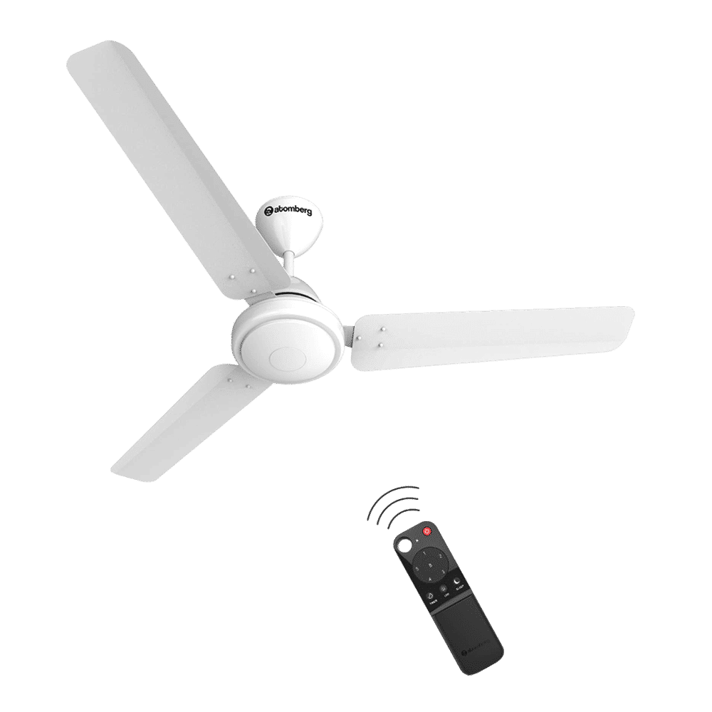 atomberg Efficio 5 Star 1200mm 3 Blade BLDC Motor Ceiling Fan with Remote (LED Indicator, White) atomberg Efficio 5 Star 1200mm 3 Blade BLDC Motor Ceiling Fan with Remote (LED Indicator, White)_1