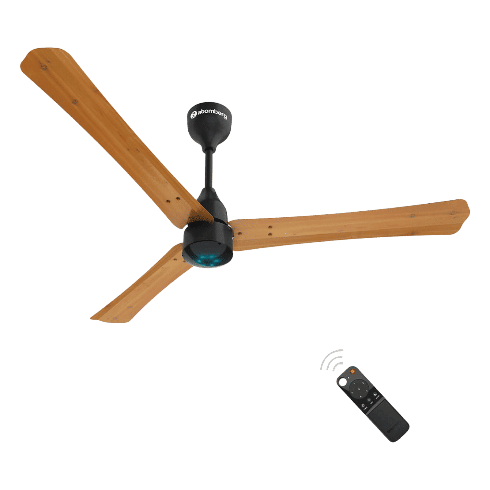 atomberg Renesa Smart Plus 5 Star 1200mm 3 Blade BLDC Motor Smart Ceiling Fan with Remote (Alexa & Google Assistant, Golden Oakwood) atomberg Renesa Smart Plus 5 Star 1200mm 3 Blade BLDC Motor Smart Ceiling Fan with Remote (Alexa & Google Assistant, Golden Oakwood)_7