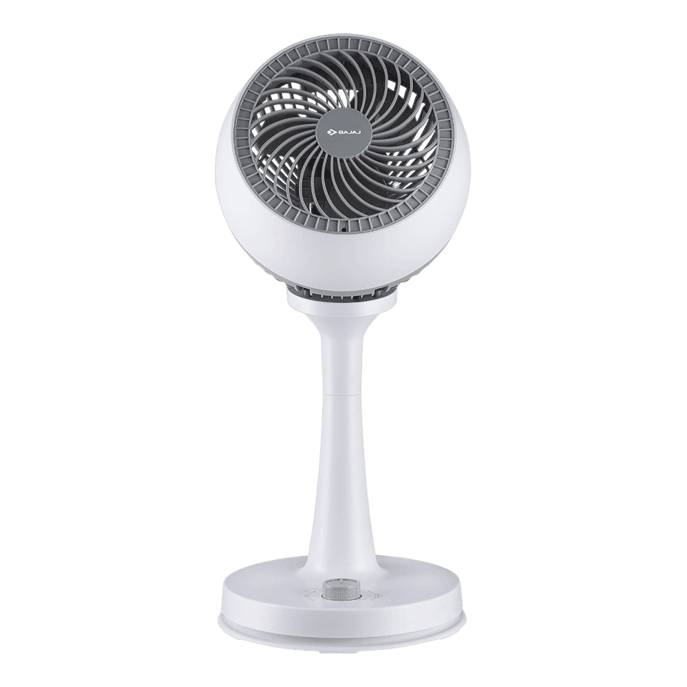 BAJAJ Frescon 180mm 3 Blade Desired Air Coverage Pedestal Fan (Aesthetic Design, White)_4