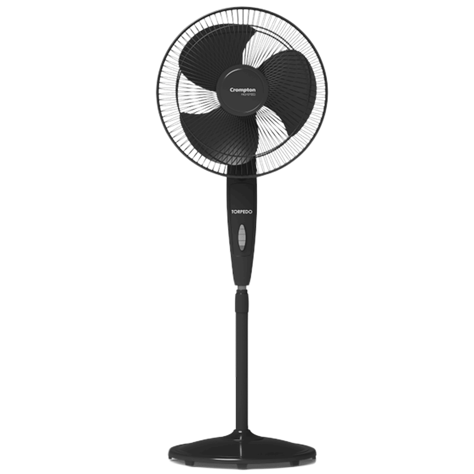 Crompton Torpedo 400mm 3 Blade Thermal Overload Protector Pedestal Fan (Anti Rust, Black) Crompton Torpedo 400mm 3 Blade Thermal Overload Protector Pedestal Fan (Anti Rust, Black)_1