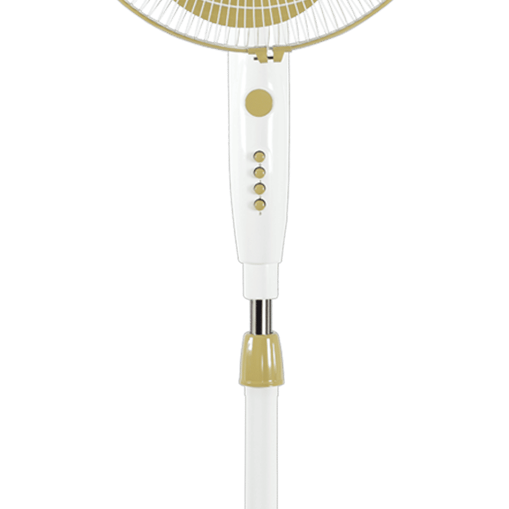 HAVELLS Trendy 400mm 3 Blade High Speed Pedestal Fan (Exotic Rich, Golden White)_2