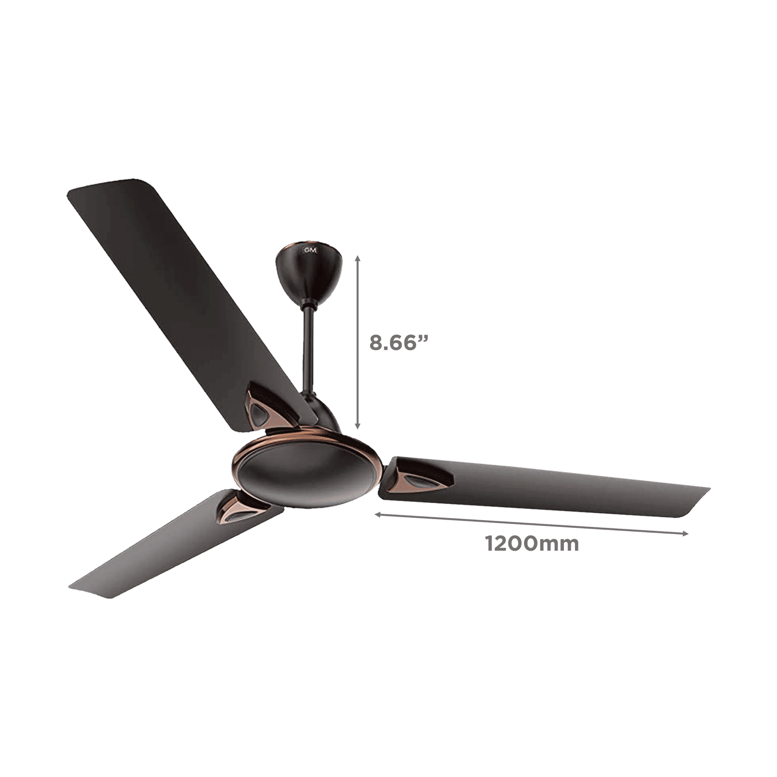GM Nexa 1200mm 3 Blade High Speed Ceiling Fan (Inverter Technology, Oreo Brown) GM Nexa 1200mm 3 Blade High Speed Ceiling Fan (Inverter Technology, Oreo Brown)_2