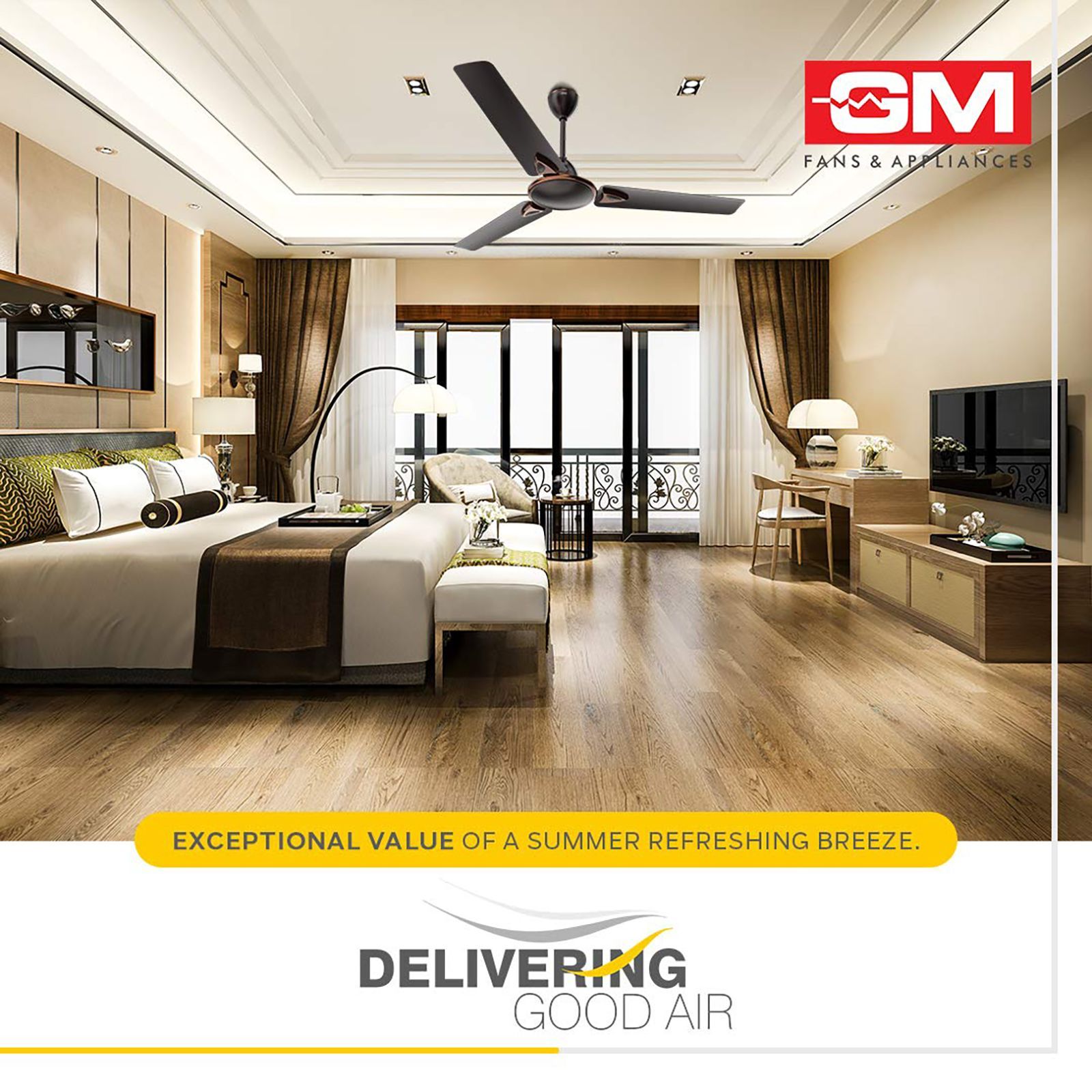 GM Nexa 1200mm 3 Blade High Speed Ceiling Fan (Inverter Technology, Oreo Brown) GM Nexa 1200mm 3 Blade High Speed Ceiling Fan (Inverter Technology, Oreo Brown)_6