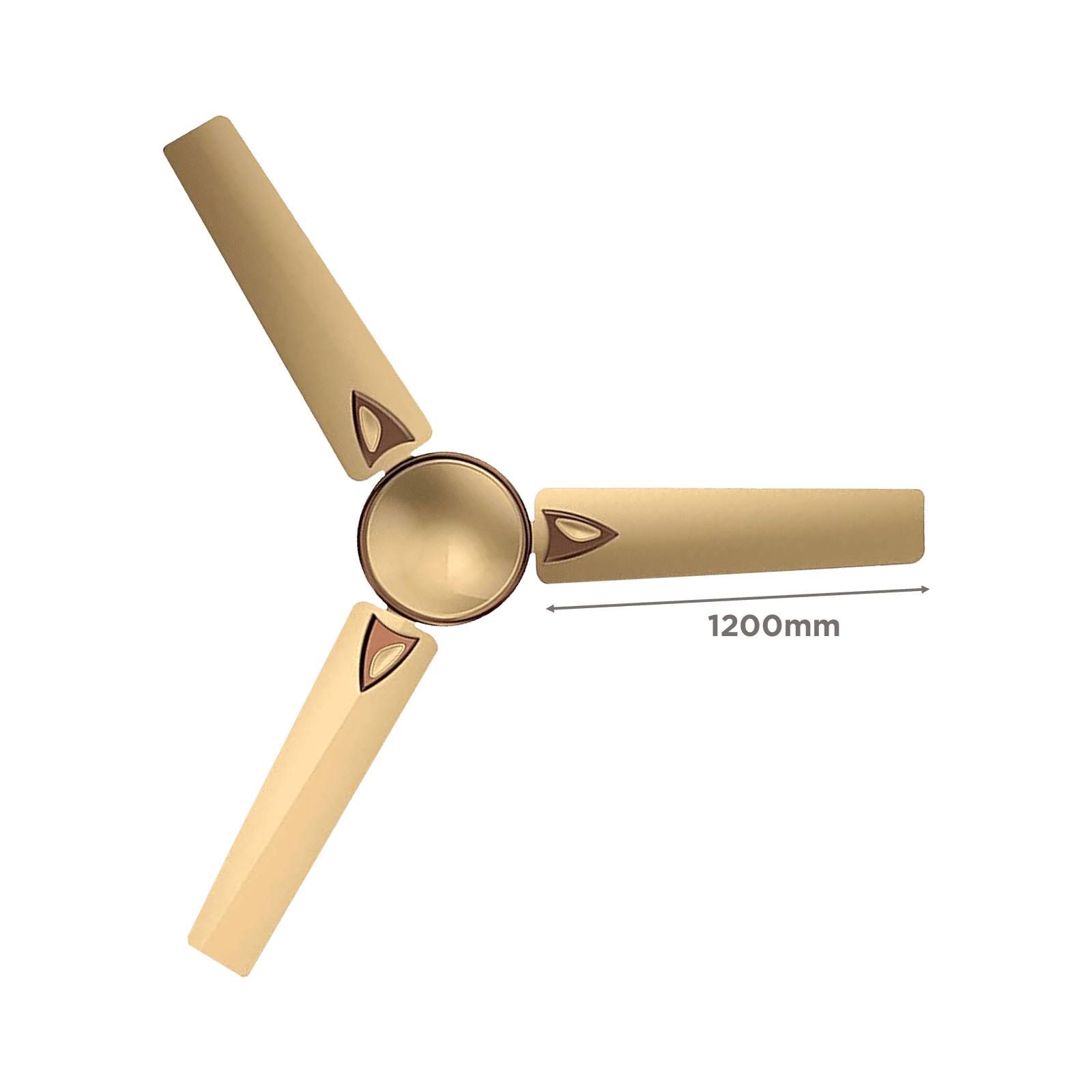 GM Nexa 1200mm 3 Blade High Speed Ceiling Fan (Inverter Technology, Metallic Gold)_2