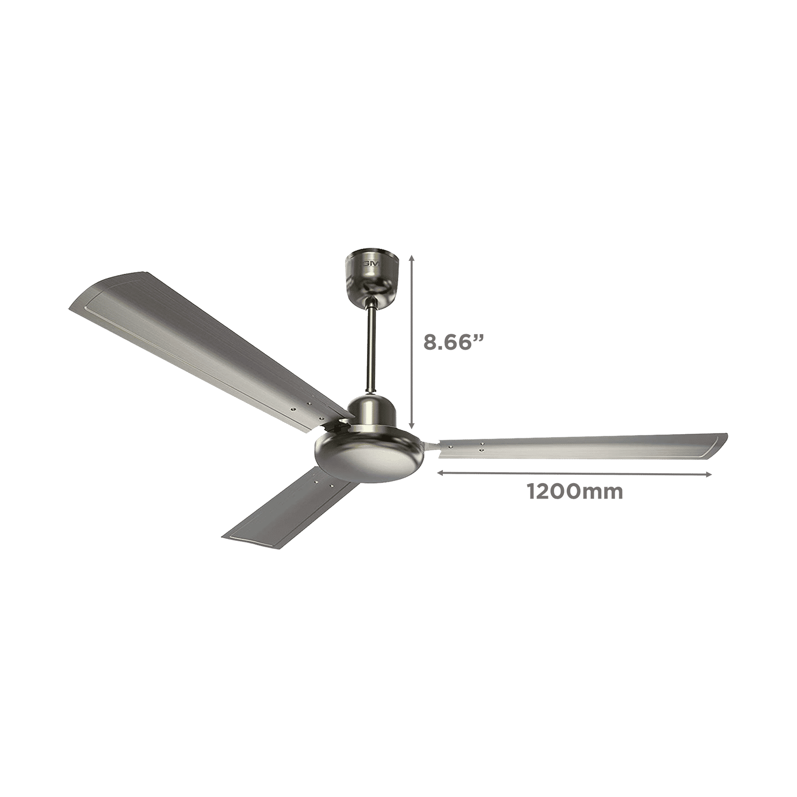 GM Spencer 1200mm 3 Blade High Speed Ceiling Fan (Aerodynamically Designed, Antique Brass) GM Spencer 1200mm 3 Blade High Speed Ceiling Fan (Aerodynamically Designed, Antique Brass)_2