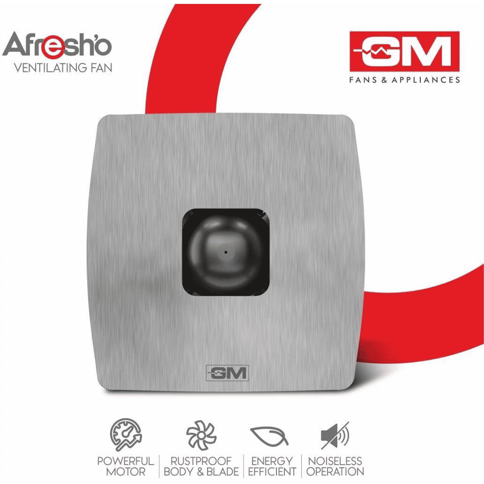 GM Afresho 150mm Exhaust Fan (Energy Efficient, White)_5