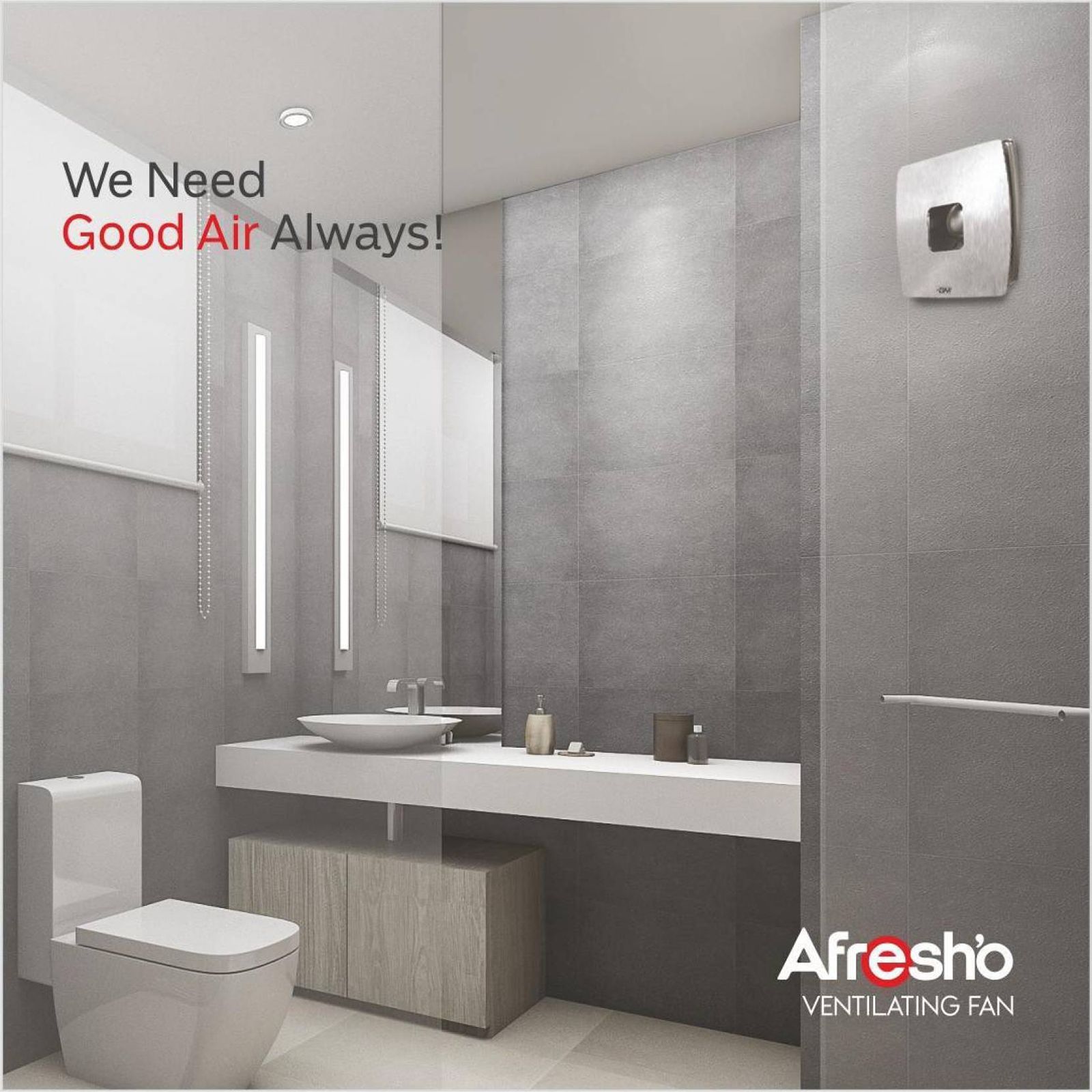 GM Afresho 150mm Exhaust Fan (Energy Efficient, White)_6