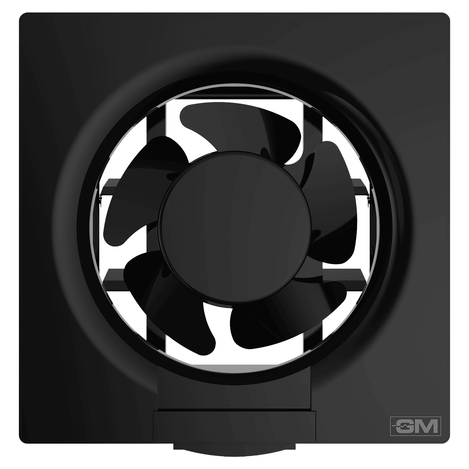 GM Eco Air 200mm Exhaust Fan (Low Noise Operation, Black)_1