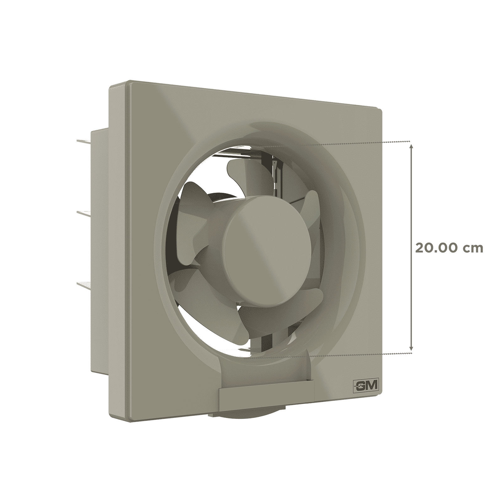 GM Eco Air 200mm Exhaust Fan (Low Noise Operation, Ivory)_2