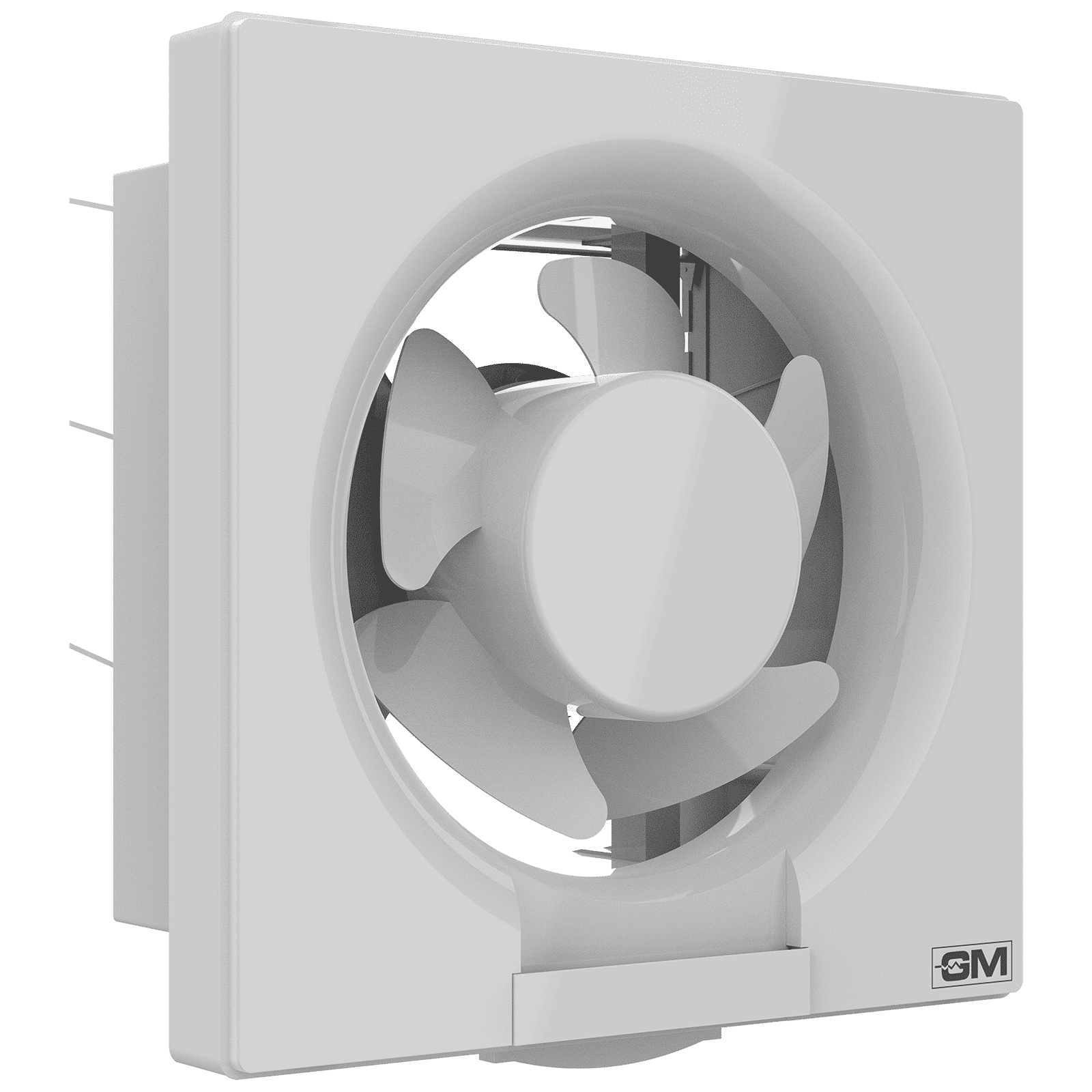 GM Eco Air 200mm Exhaust Fan (Low Noise Operation, White)_4