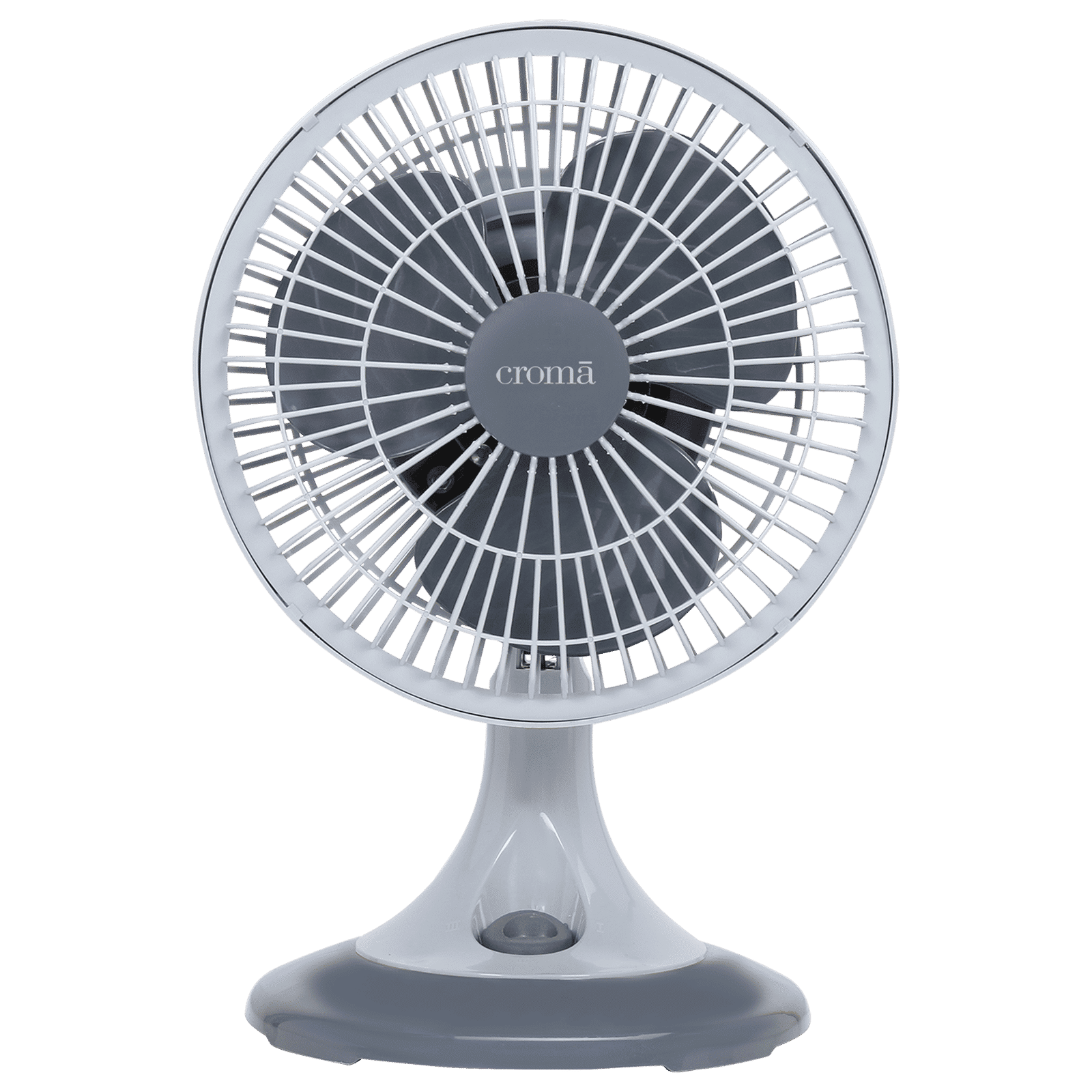 Croma 225mm 3 Blade Energy Efficient Table Fan (Silent Operation, Grey)_1