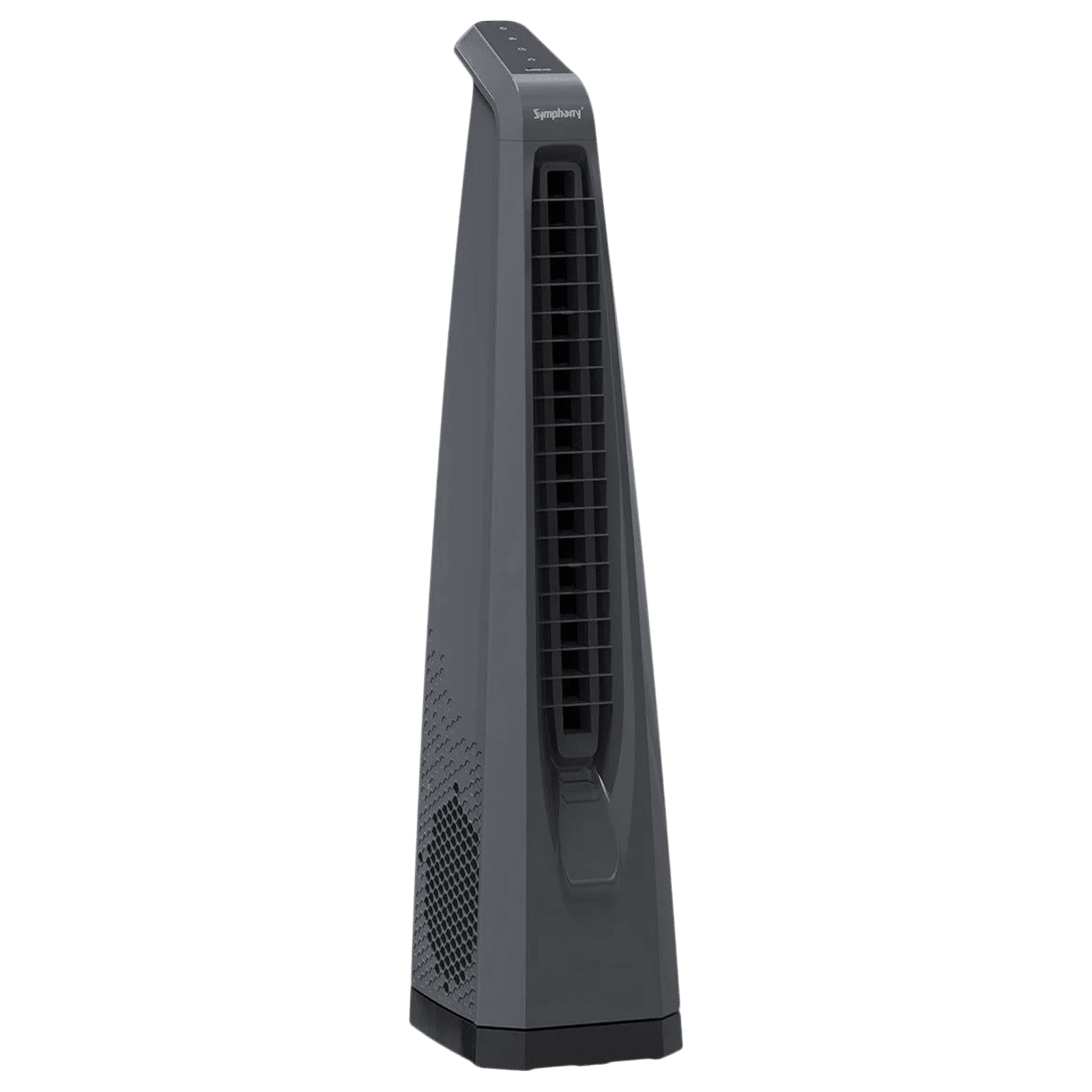 Symphony Surround-I Bladeless 25 ft Air Throw 650 m3/hr Air Delivery Tower Fan with Remote (Touchscreen Control Panel, Dark Grey) Symphony Surround-I Bladeless 25 ft Air Throw 650 m3/hr Air Delivery Tower Fan with Remote (Touchscreen Control Panel, Dark Grey)_4