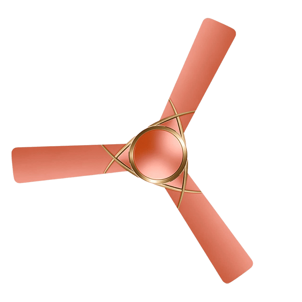 LUMINOUS Deltoid 3 Star 1200mm 3 Blade High Speed Ceiling Fan (Low Power Consumption, Rose Gold)_9