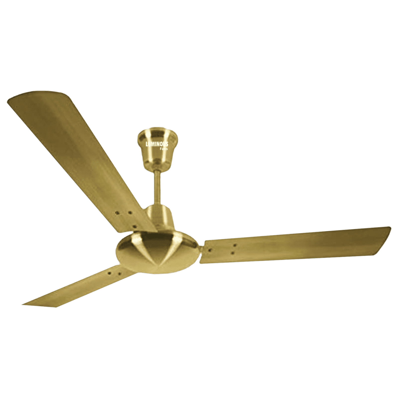 LUMINOUS Enchante 1200mm 3 Blade High Speed Ceiling Fan (Electroplated Finish, Antique Brass)_1