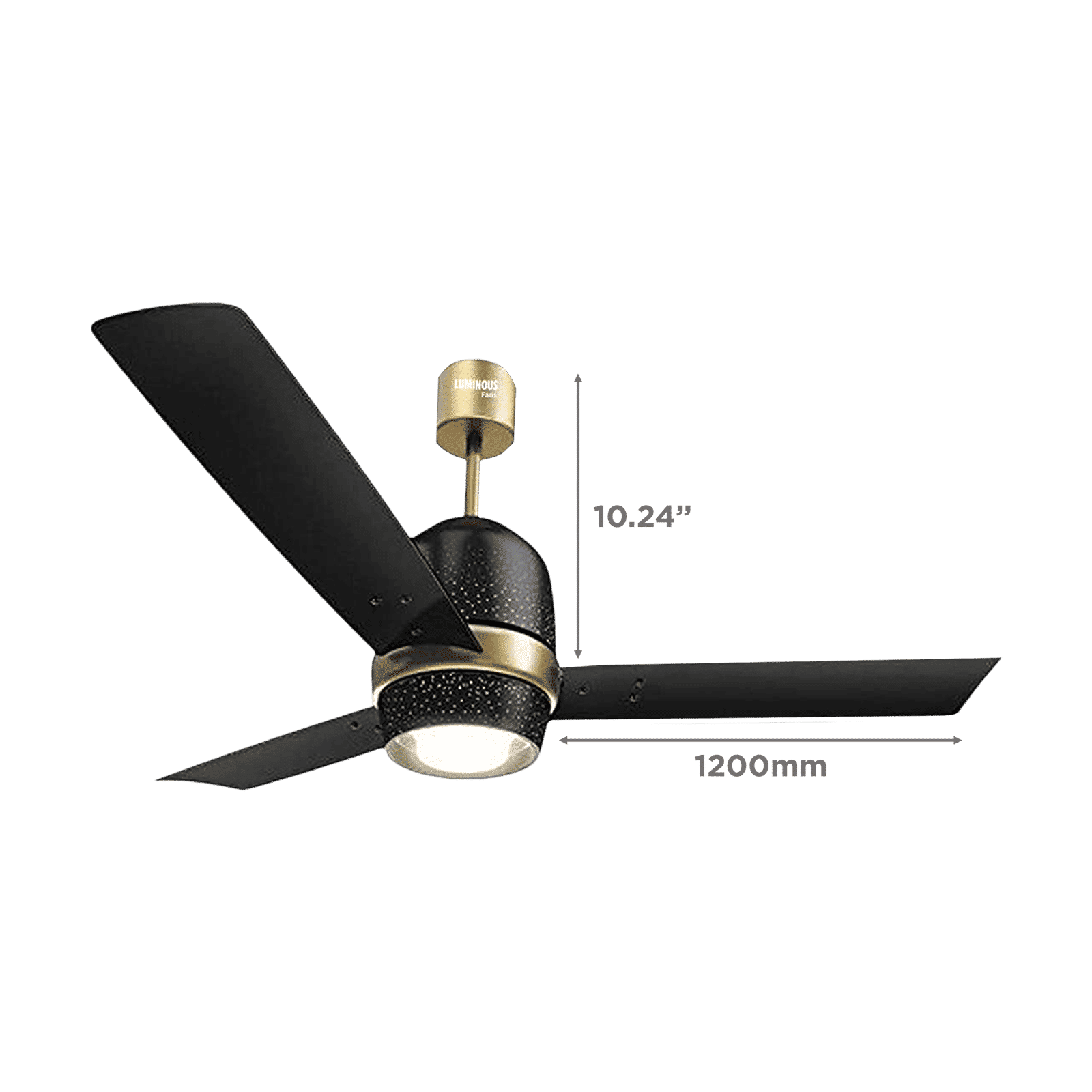 LUMINOUS New York Manhattan 1200mm 3 Blade High Speed Ceiling Fan (Dust Repellent, Night Sky)_2