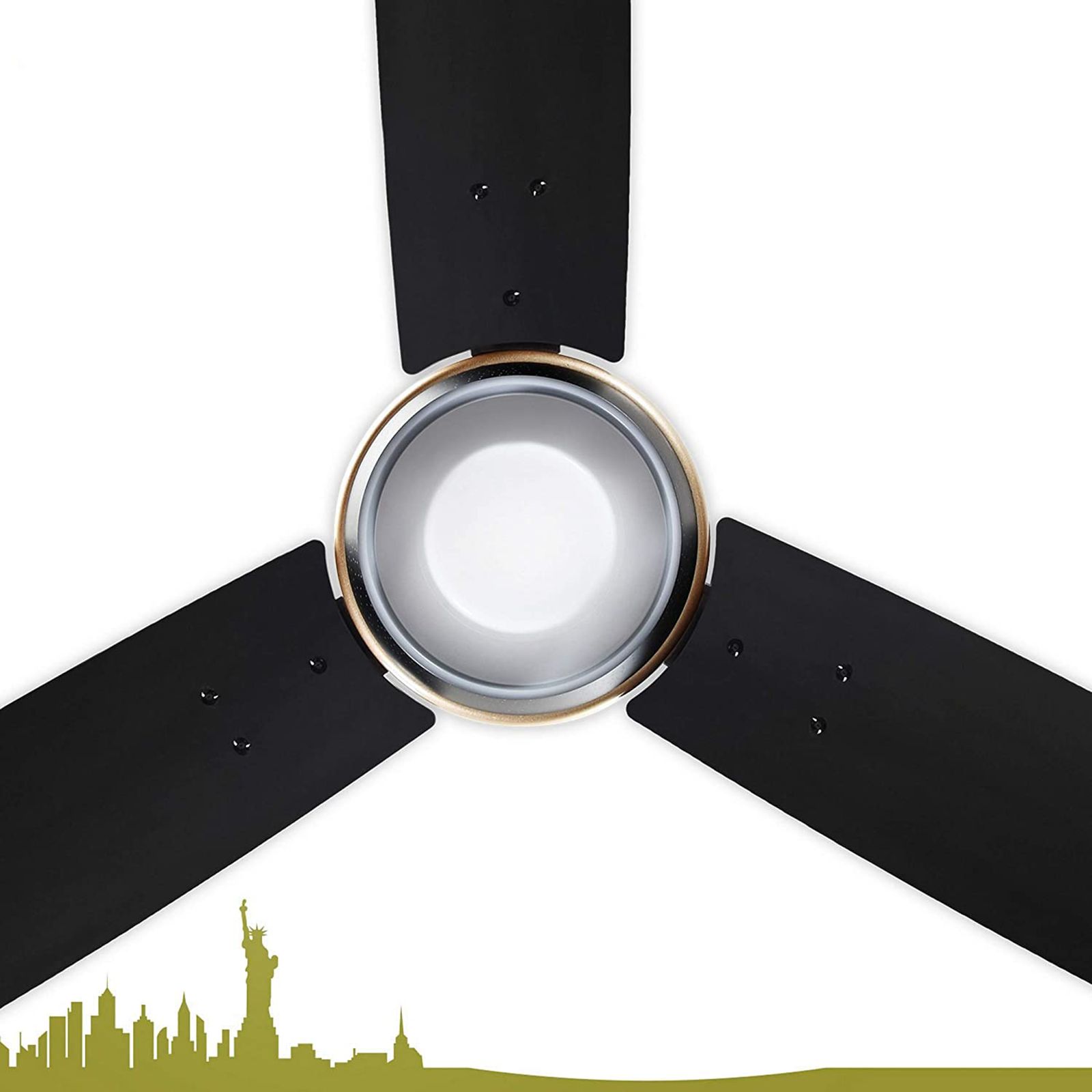 LUMINOUS New York Manhattan 1200mm 3 Blade High Speed Ceiling Fan (Dust Repellent, Night Sky)_4