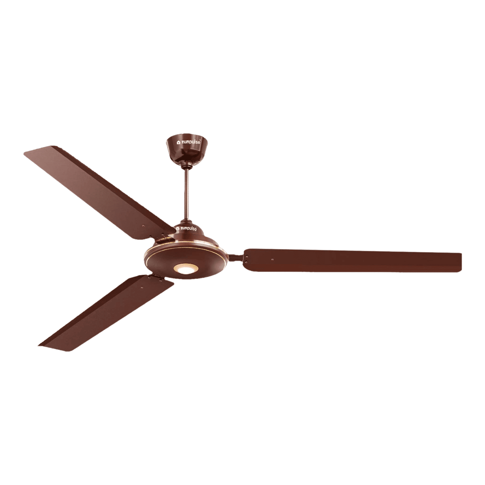 zunpulse Avian Plus 5 Star 1200mm 3 Blade BLDC Motor Ceiling Fan with Remote (Inverter Technology, Brown)_1