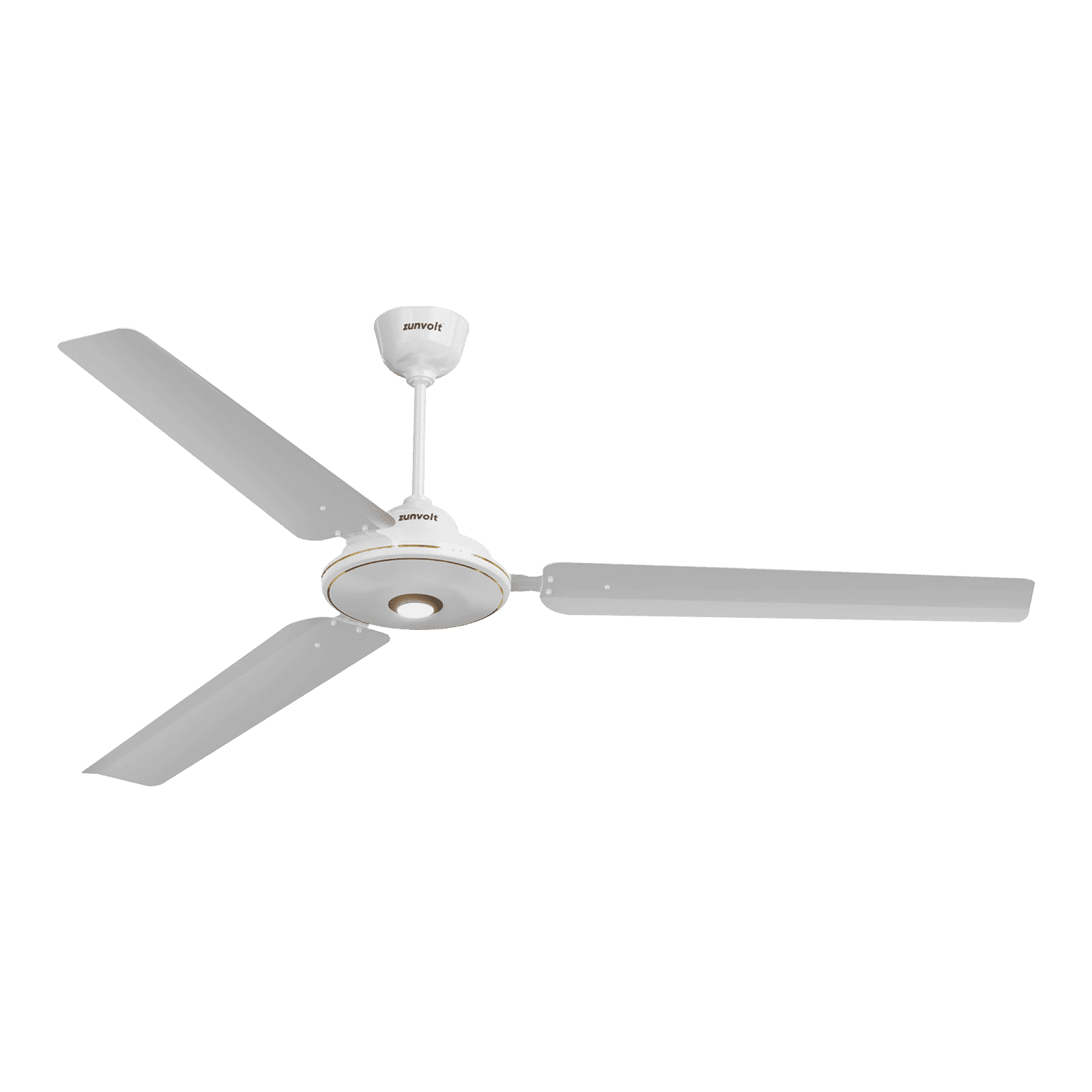 zunpulse 5 Star 1200mm 3 Blade BLDC Motor Smart Ceiling Fan with Remote (IoT Technology, White)_1