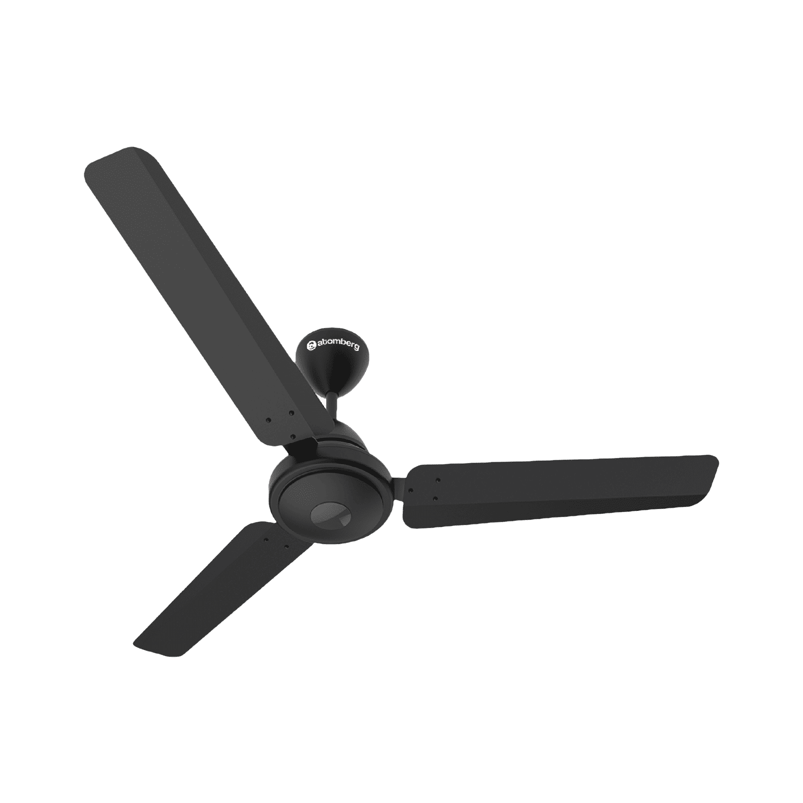 atomberg Efficio 5 Star 1200mm 3 Blade BLDC Motor Ceiling Fan with Remote (LED Indicator, Matt Black)_1