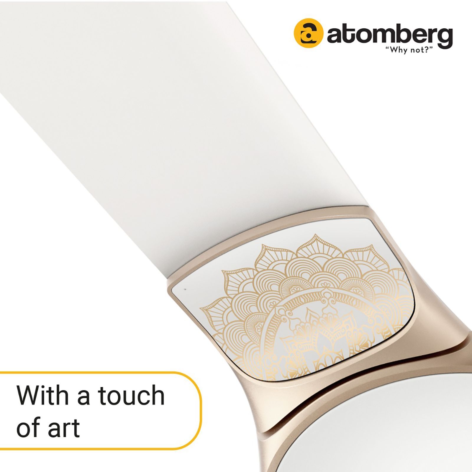 atomberg Erica 5 Star 1200mm 3 Blade BLDC Motor Ceiling Fan with Remote (LED Indicator, Snow White)_8