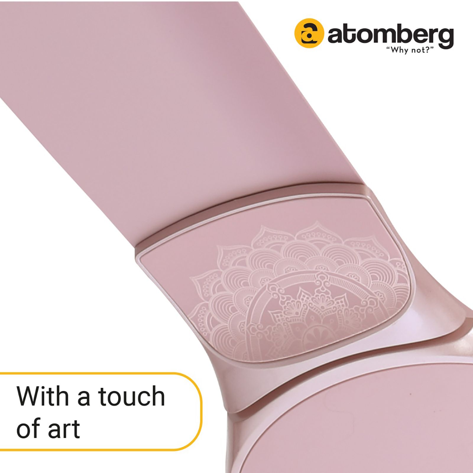 atomberg Erica 5 Star 1200mm 3 Blade BLDC Motor Ceiling Fan with Remote (LED Indicator, Lotus Pink)_10