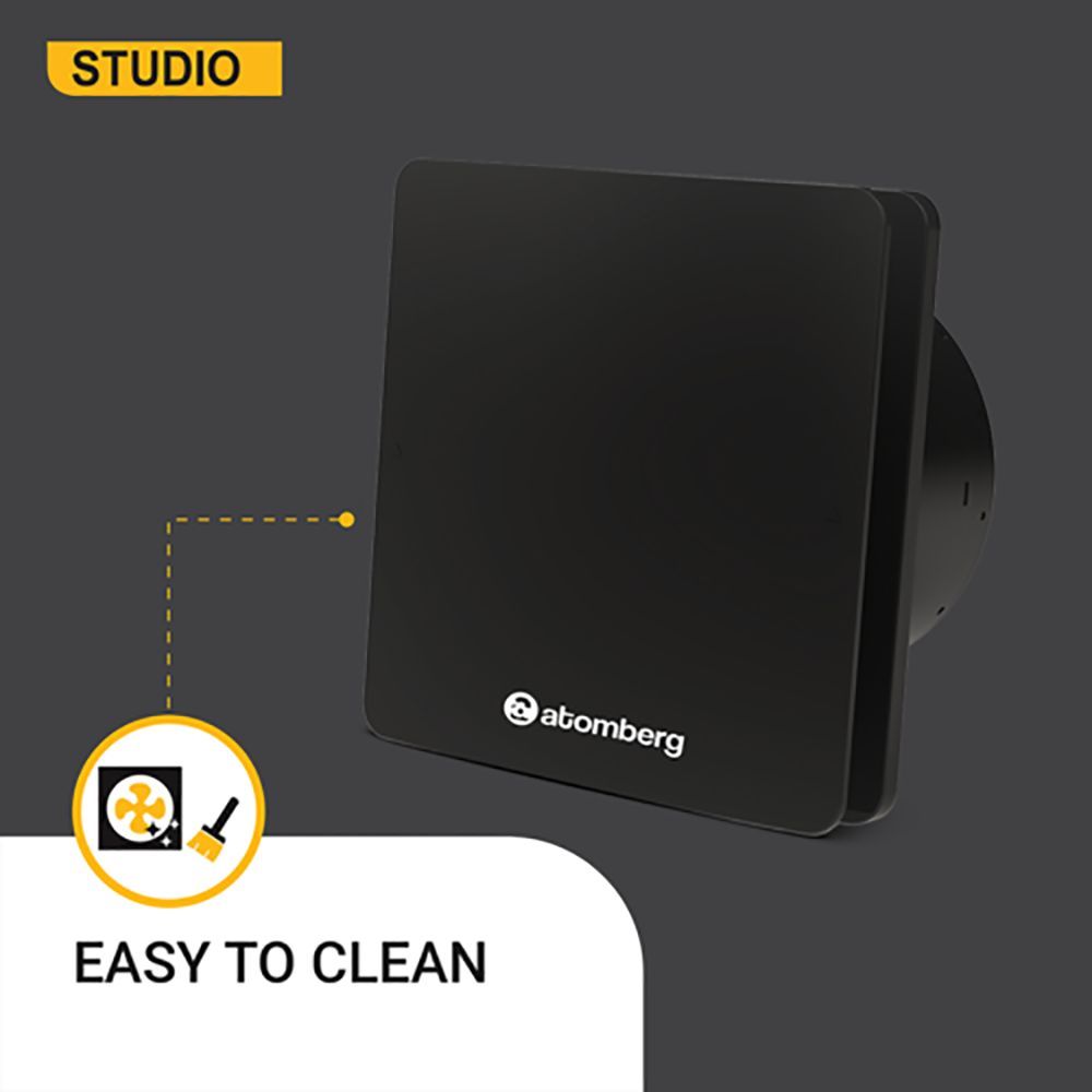 atomberg Studio 6 Inch 150mm Exhaust Fan with BLDC Motor (Double Ball Bearings, Black)_14