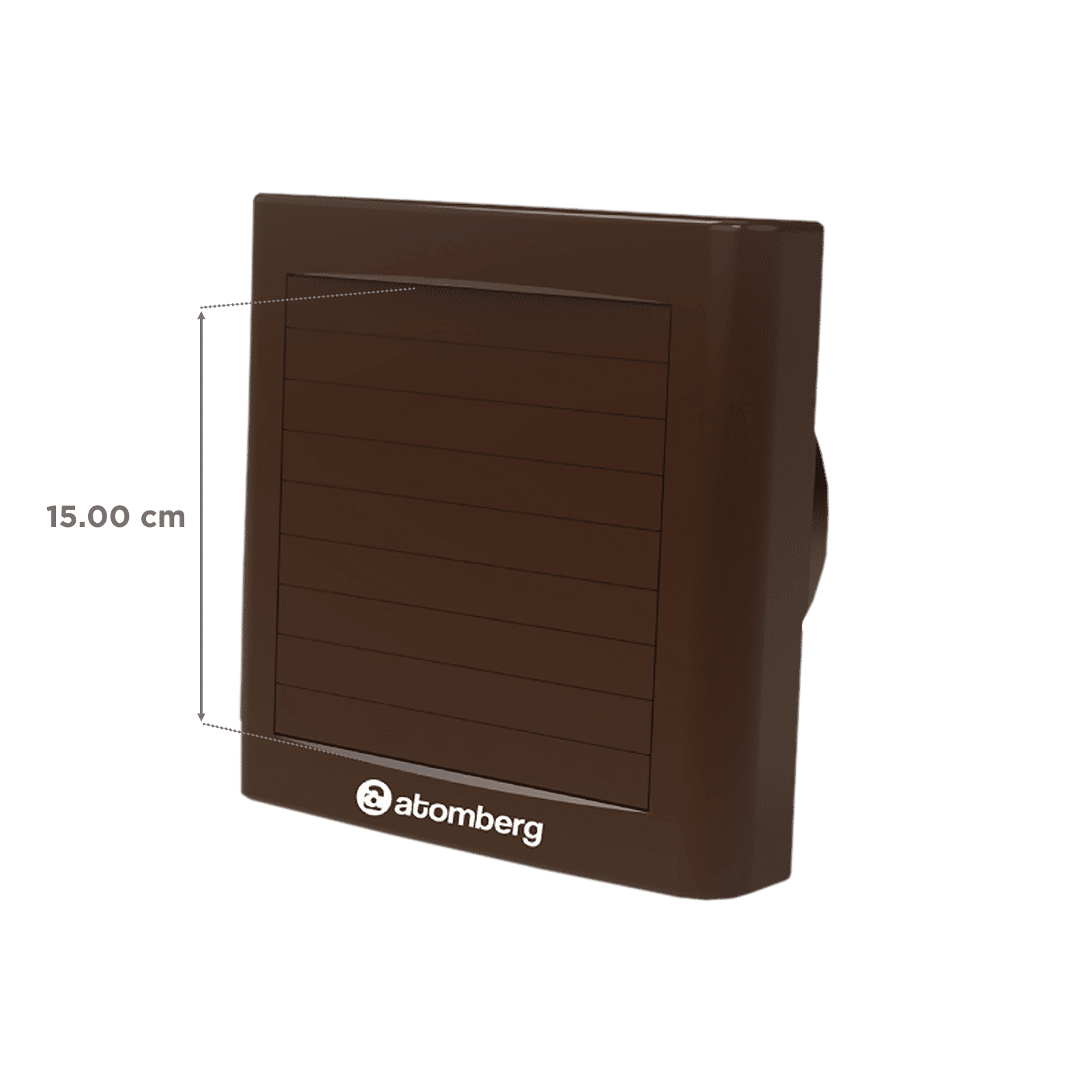 atomberg Efficio Plus 6 Inch 150mm Exhaust Fan with BLDC Motor (Silent Operation, Umber Brown)_2