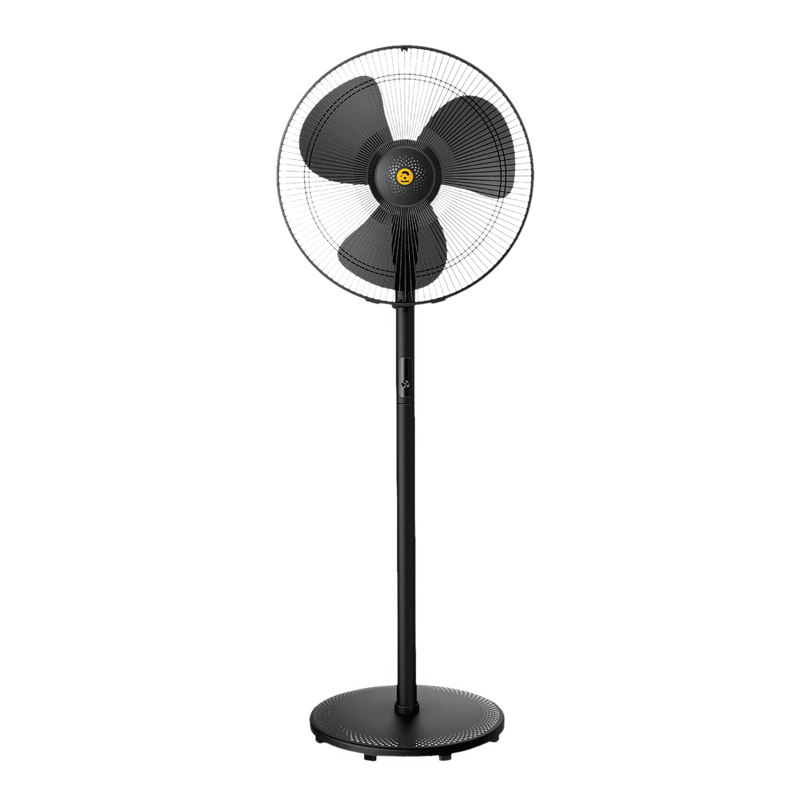 atomberg Renesa 5 Star 400mm 3 Blade BLDC Motor Pedestal Fan with Remote (Oscillation Function, Black)_1