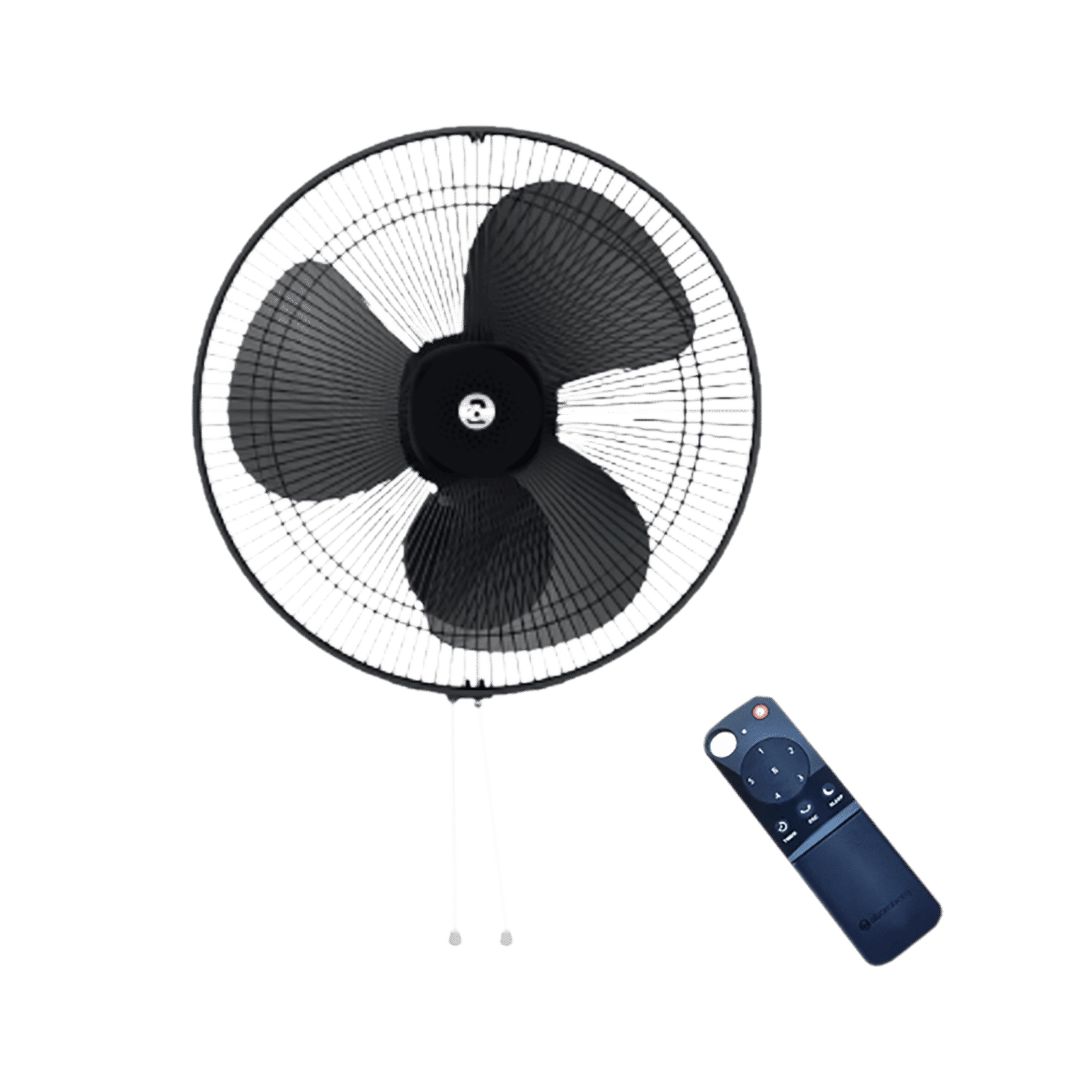 atomberg Renesa 5 Star 400mm 3 Blade BLDC Motor Wall Mounted Fans with Remote (Smooth Oscillation, Midnight Black)_4