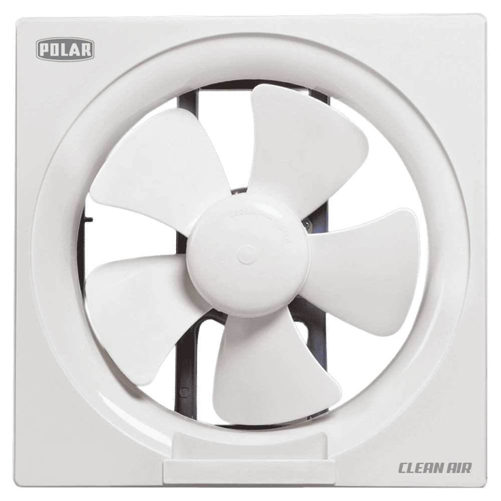 POLAR Clean Air Passion 150mm Exhaust Fan (Noiseless Operation, White)_7