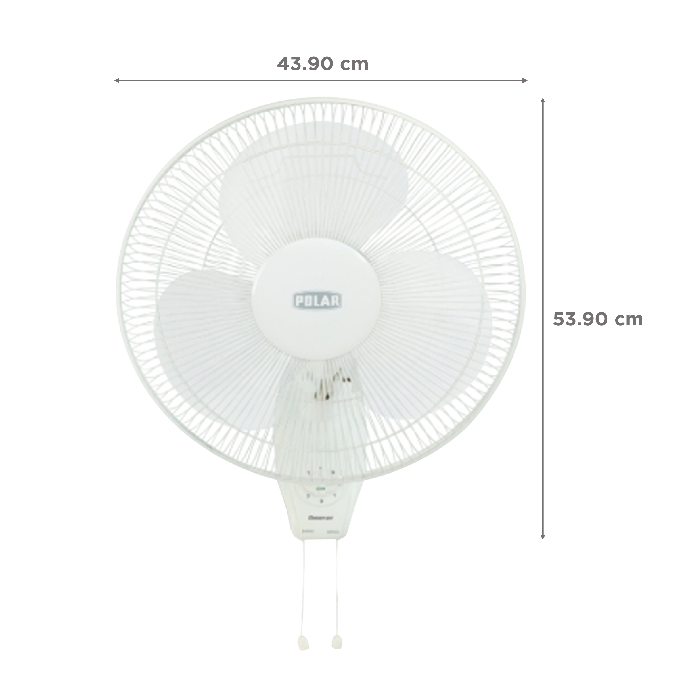 POLAR Annexer 400mm 3 Blade Aerodynamically Design Wall Mounted Fan (Copper Motor, White) POLAR Annexer 400mm 3 Blade Aerodynamically Design Wall Mounted Fan (Copper Motor, White)_2