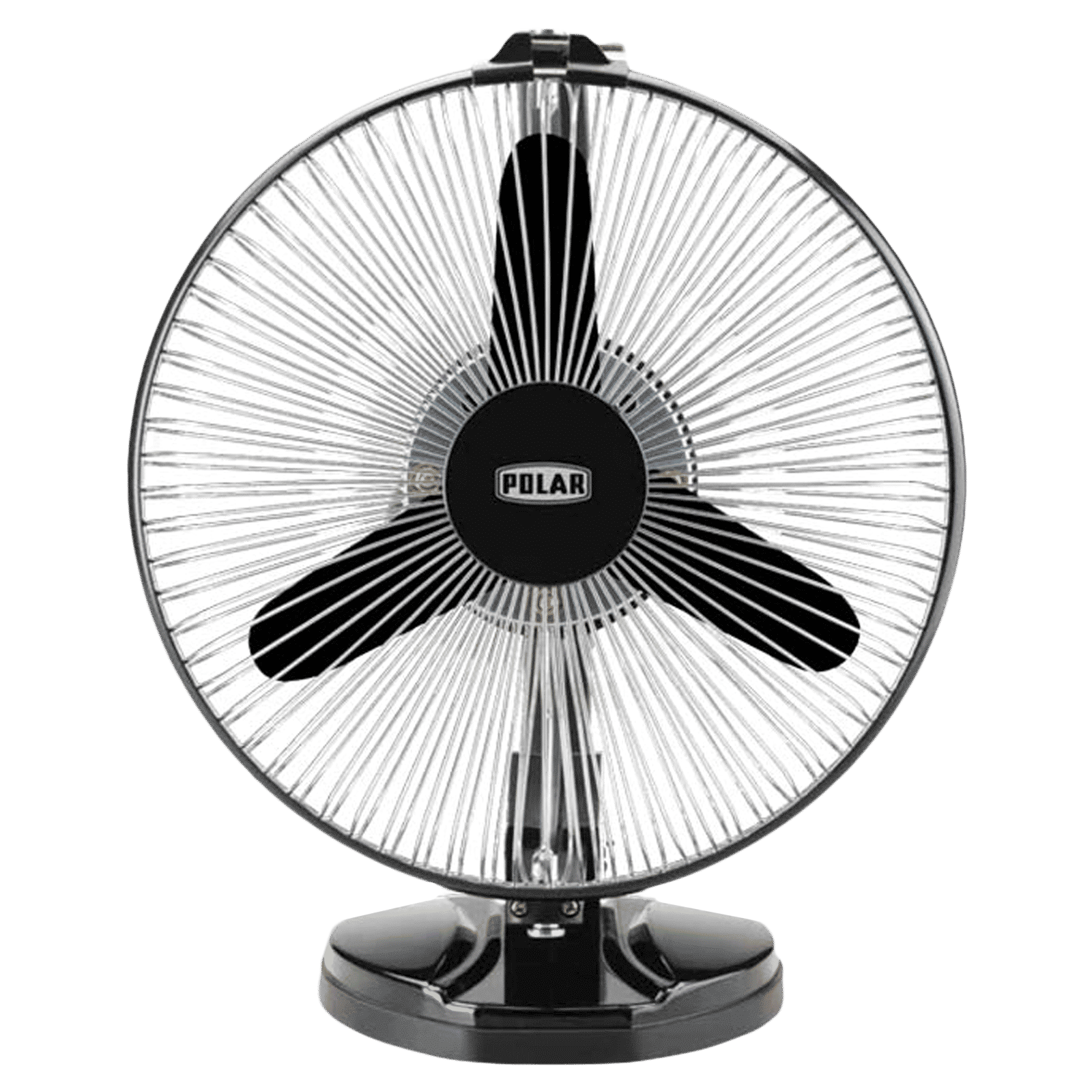 POLAR Stormy Neo 230mm 3 Blade Copper Motor Table Fan (Multi Utility, Black Chrome) POLAR Stormy Neo 230mm 3 Blade Copper Motor Table Fan (Multi Utility, Black Chrome)_1