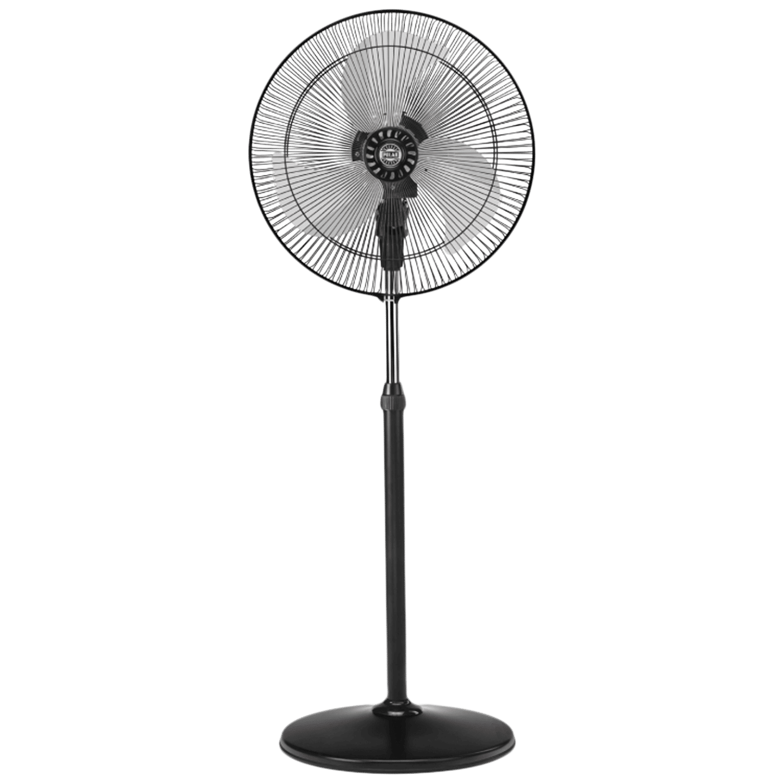 POLAR Blustery OSC 450mm 3 Blade Jerk Free Oscillation Pedestal Fan (Auto Thermal Overload Protection, Black)_1