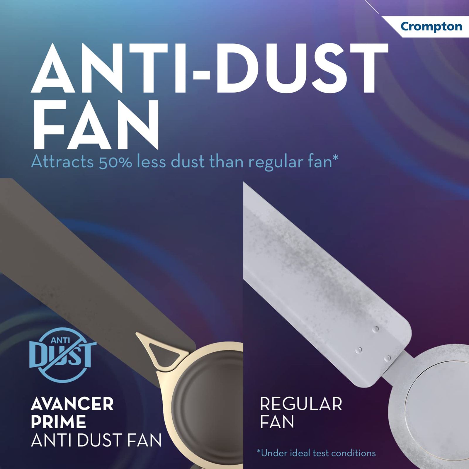 Crompton Premion Avancer Prime 1 Star 1200mm 3 Blade Copper Motor Ceiling Fan (Anti Rust, Bakers Brown)_9