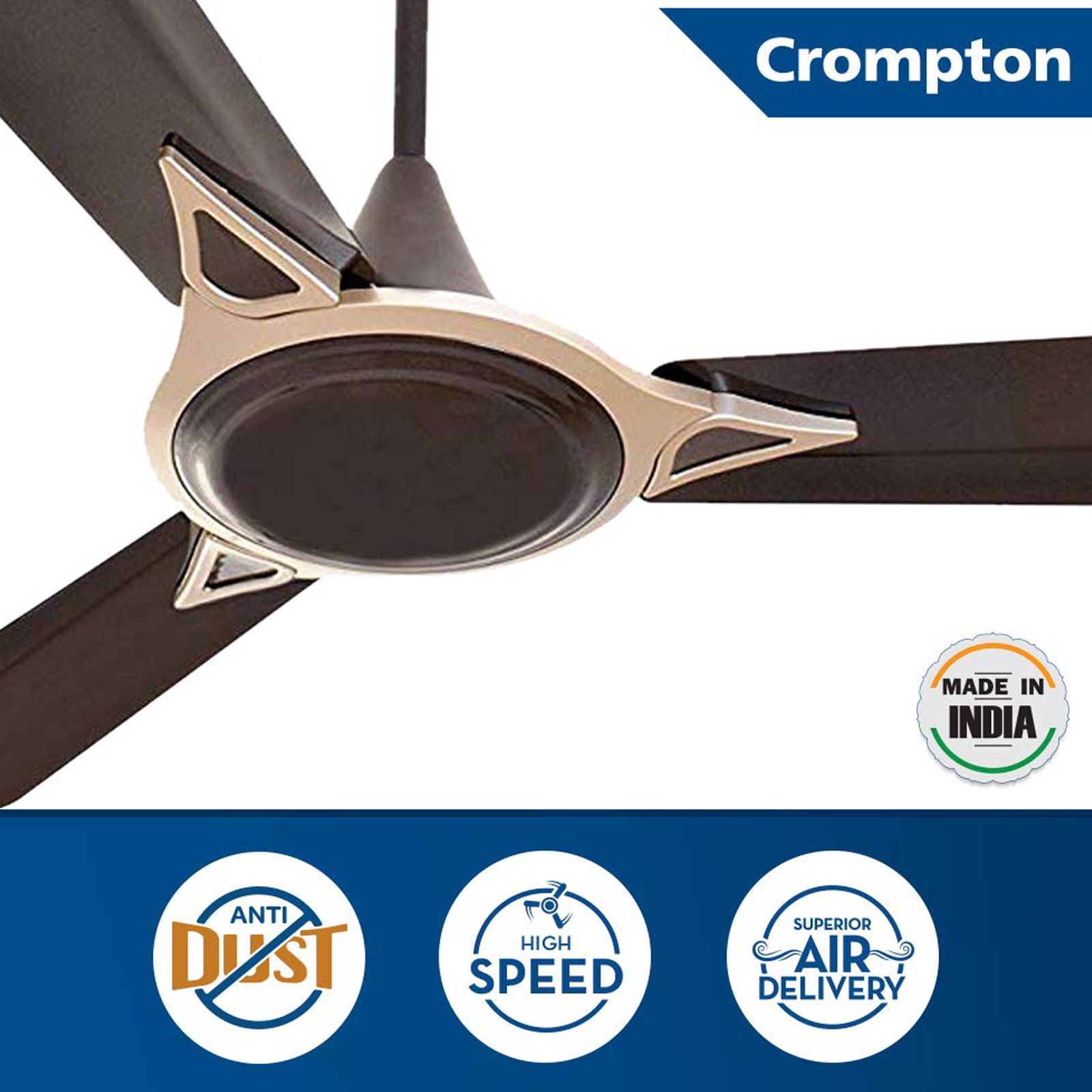 Crompton Premion Avancer Prime 1 Star 1200mm 3 Blade Copper Motor Ceiling Fan (Anti Rust, Bakers Brown)_11