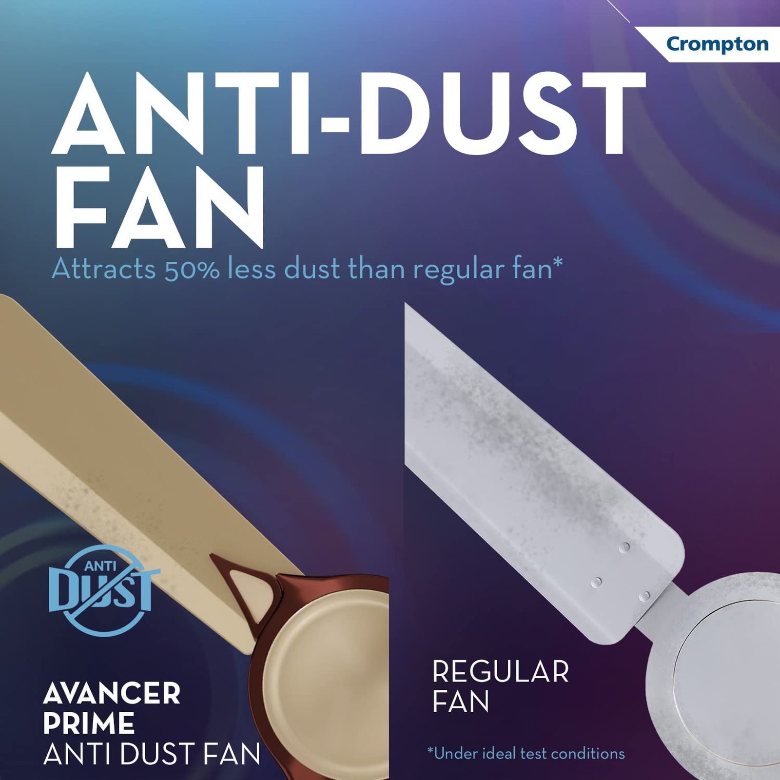 Crompton Premion Avancer Prime 1 Star 1200mm 3 Blade Anti Dust Ceiling Fan (High Velocity, Coco Gold) Crompton Premion Avancer Prime 1 Star 1200mm 3 Blade Anti Dust Ceiling Fan (High Velocity, Coco Gold)_8