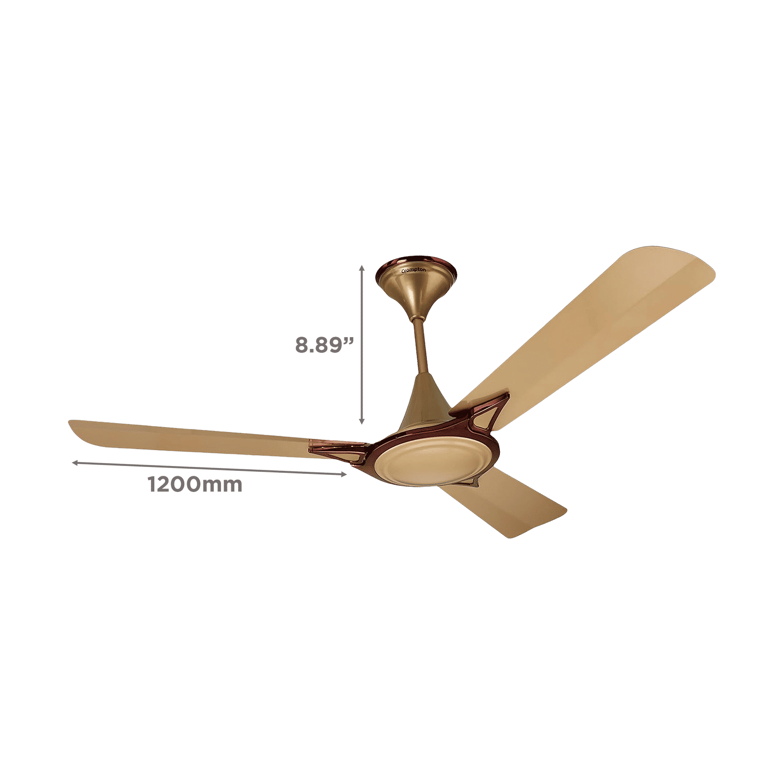 Crompton Premion Avancer Prime 1 Star 1200mm 3 Blade Anti Dust Ceiling Fan (High Velocity, Coco Gold) Crompton Premion Avancer Prime 1 Star 1200mm 3 Blade Anti Dust Ceiling Fan (High Velocity, Coco Gold)_2