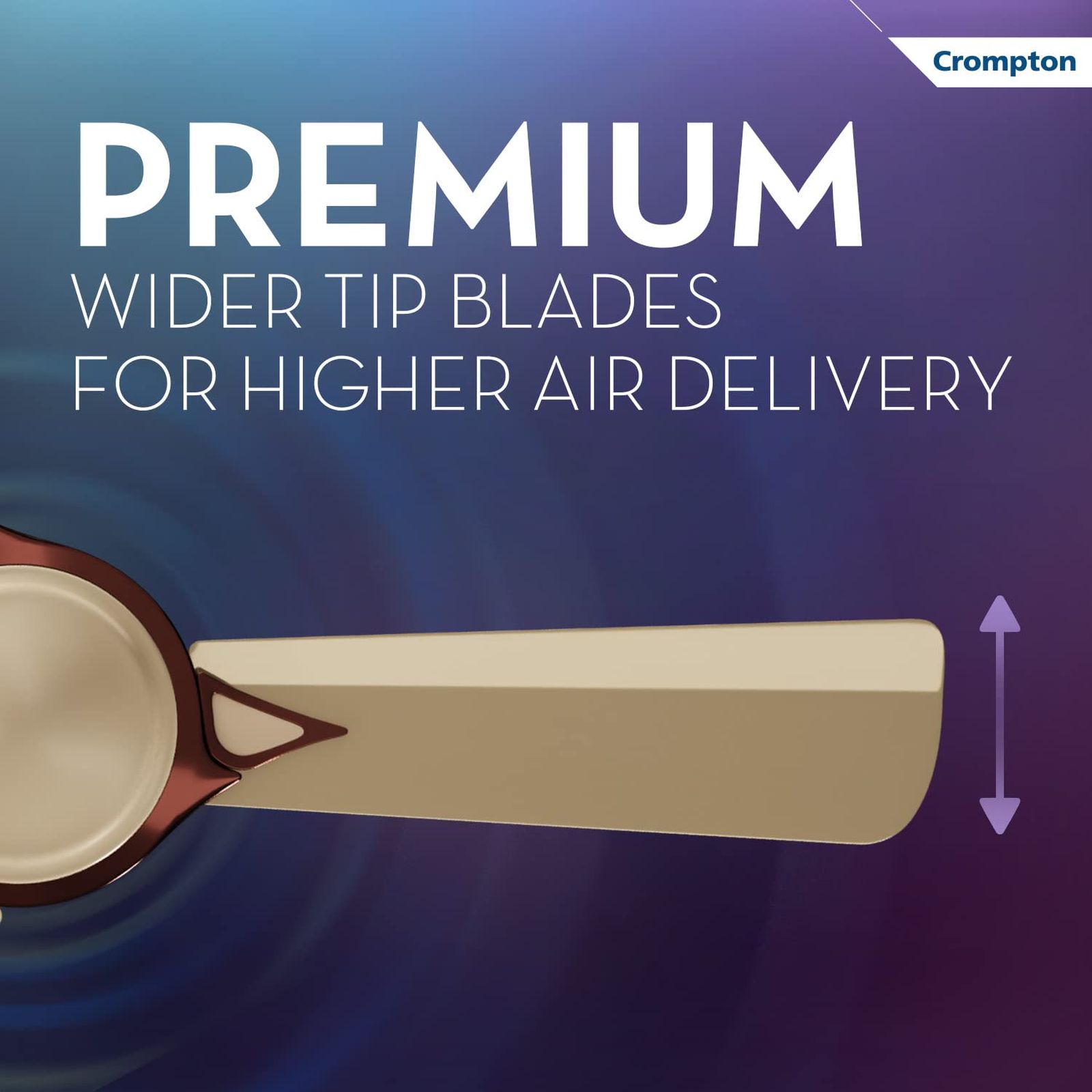 Crompton Premion Avancer Prime 1 Star 1200mm 3 Blade Anti Dust Ceiling Fan (High Velocity, Coco Gold) Crompton Premion Avancer Prime 1 Star 1200mm 3 Blade Anti Dust Ceiling Fan (High Velocity, Coco Gold)_7