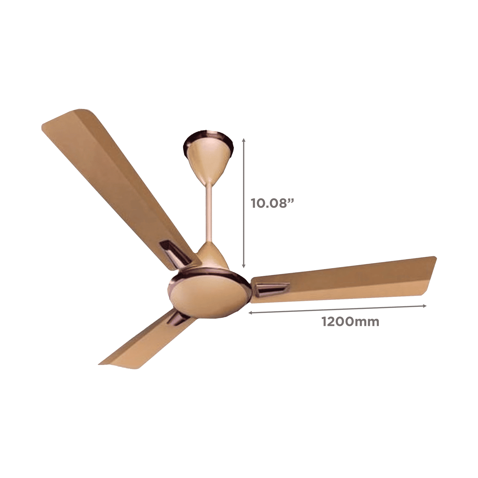Crompton Premion Aura2 Designer 1 Star 1200mm 3 Blade Copper Motor Ceiling Fan (Inverter Technology, Birken Effect)_2