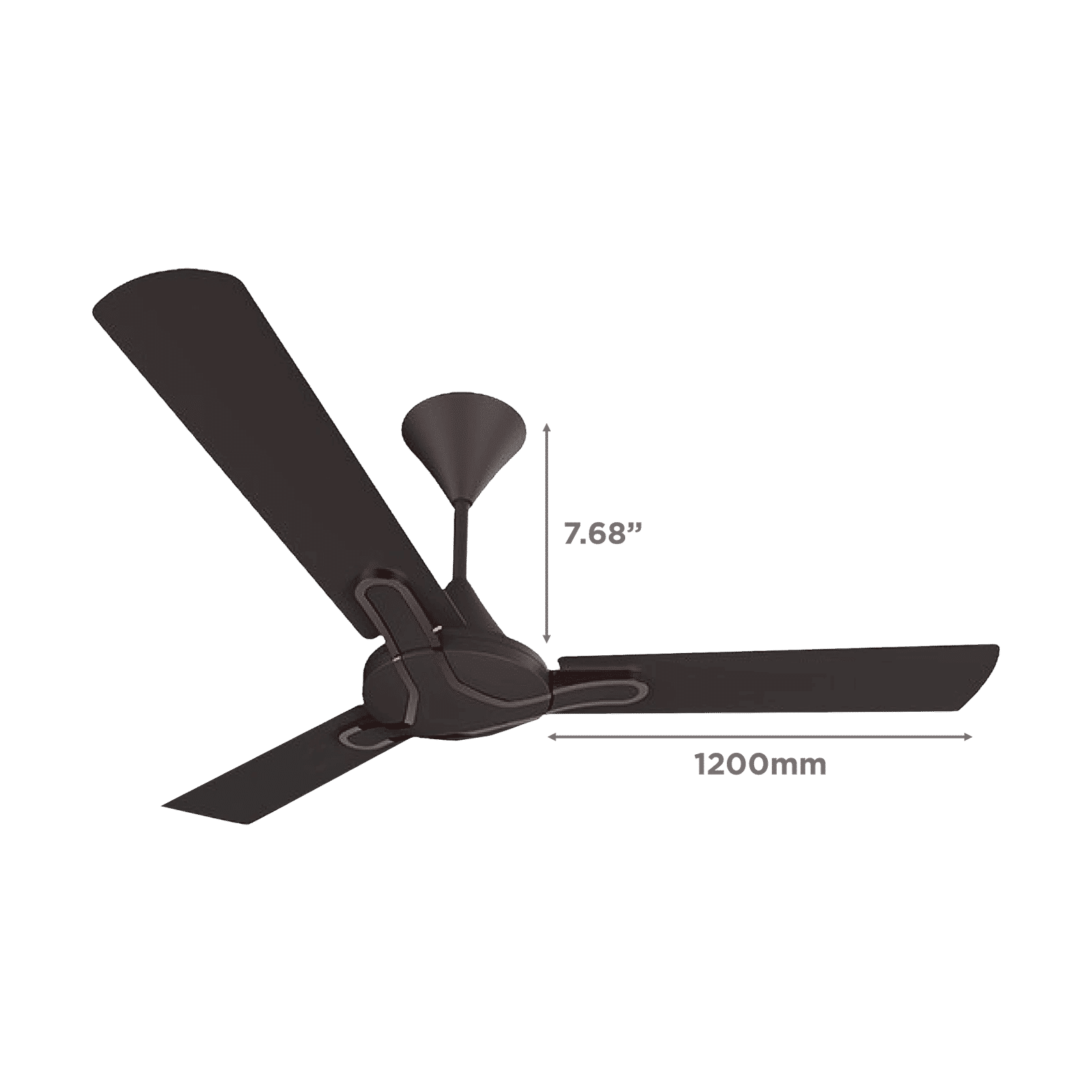 Crompton Gianna 1 Star 1200mm 3 Blade Copper Motor Ceiling Fan (Inverter Technology, Roast Brown) Crompton Gianna 1 Star 1200mm 3 Blade Copper Motor Ceiling Fan (Inverter Technology, Roast Brown)_2