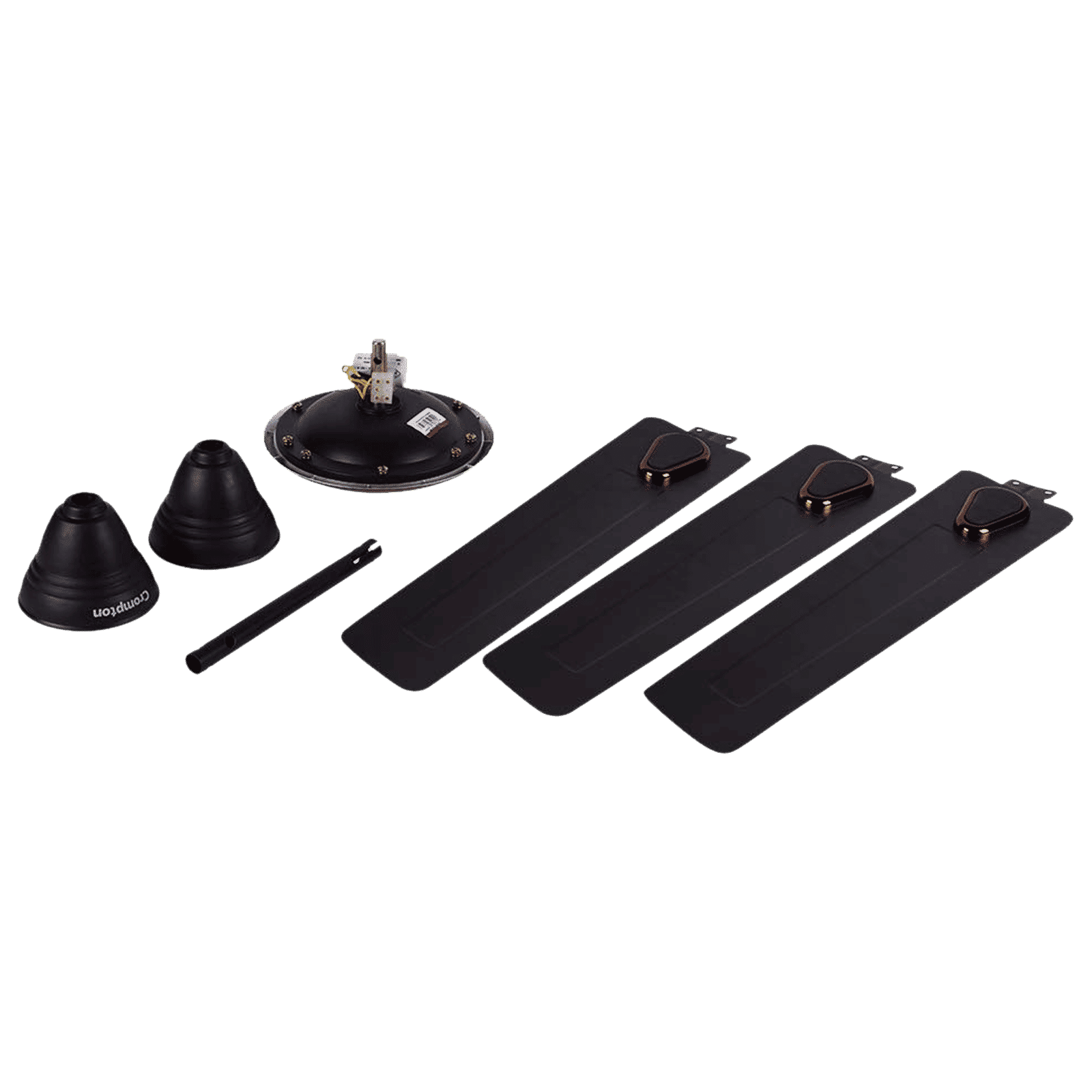 Crompton Surebreeze Super Briz Deco 1 Star 1200mm 3 Blade Copper Motor Ceiling Fan (Rust Proof, Smoked Brown)_14