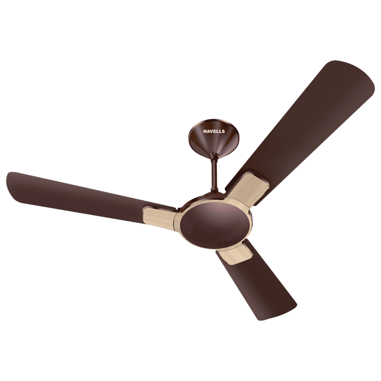 HAVELLS Enticer Art ES 2 Star 1200mm 3 Blade HPLV Motor Ceiling Fan (Dust Resistant, Oakwood)_1