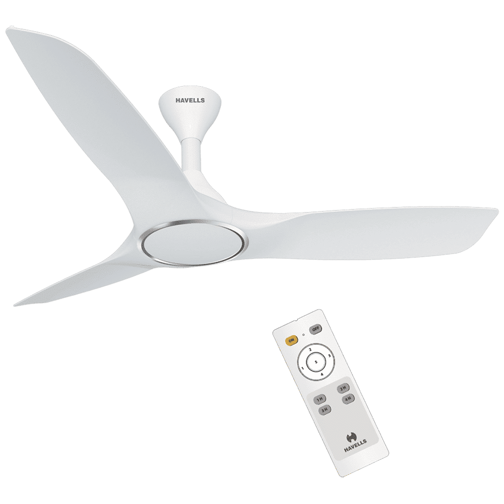 HAVELLS Stealth Air 1200mm 3 Blade Torque Motor Ceiling Fan (High Speed, Pearl White)_1